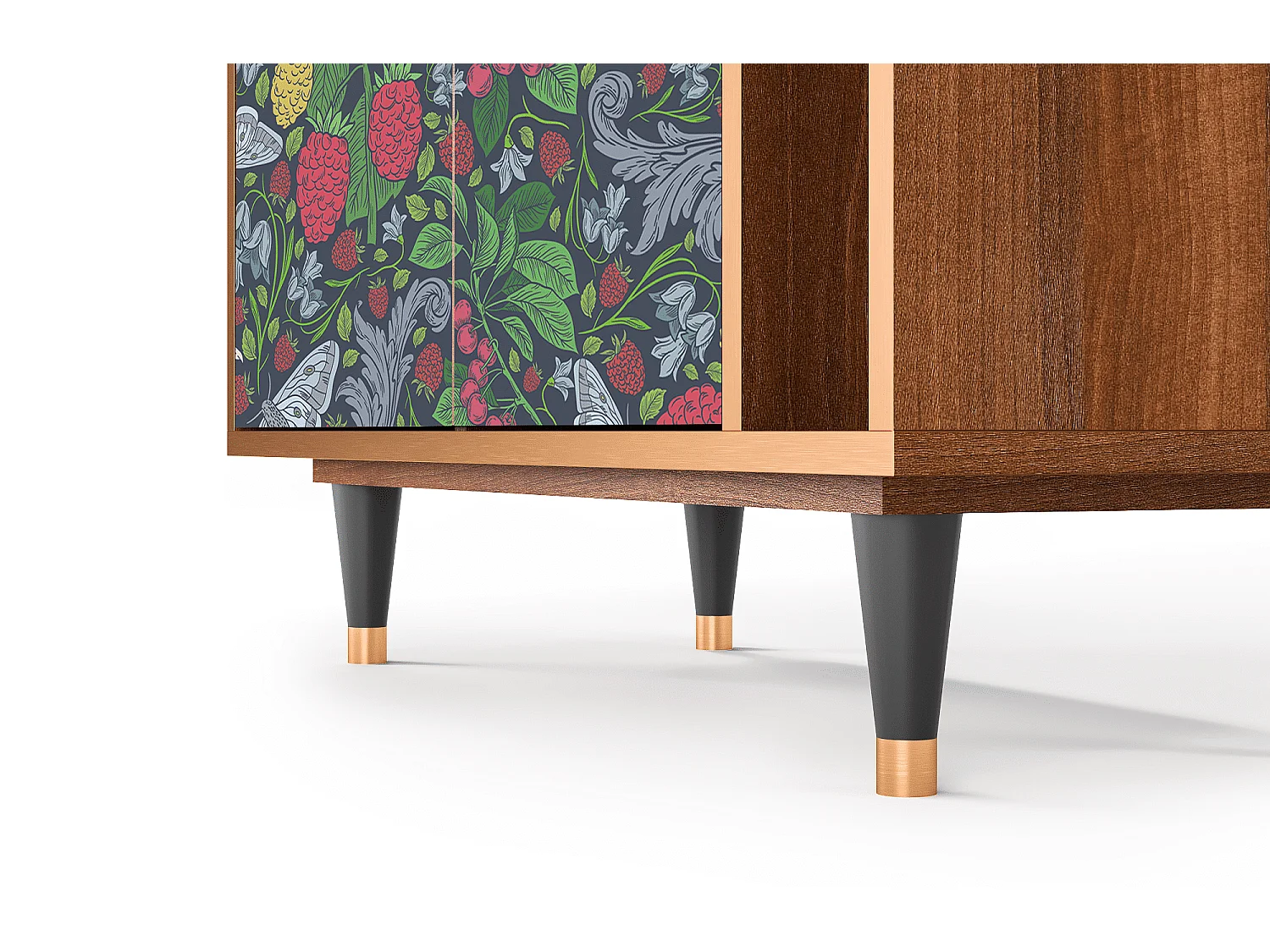 Credenza - 96х110х41 cm - BS6 - Summer Berries, Noce