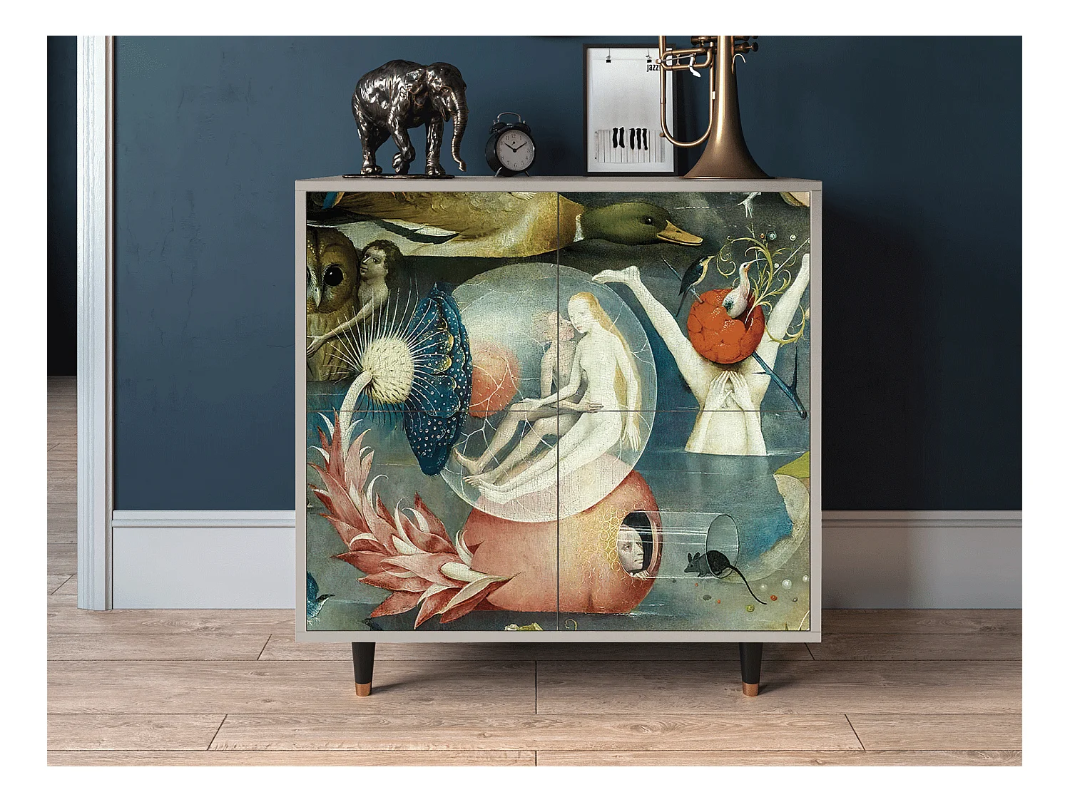 Kredens - 94x96x48 cm - BS3 - The Garden Of by Bosch, Piaskowy