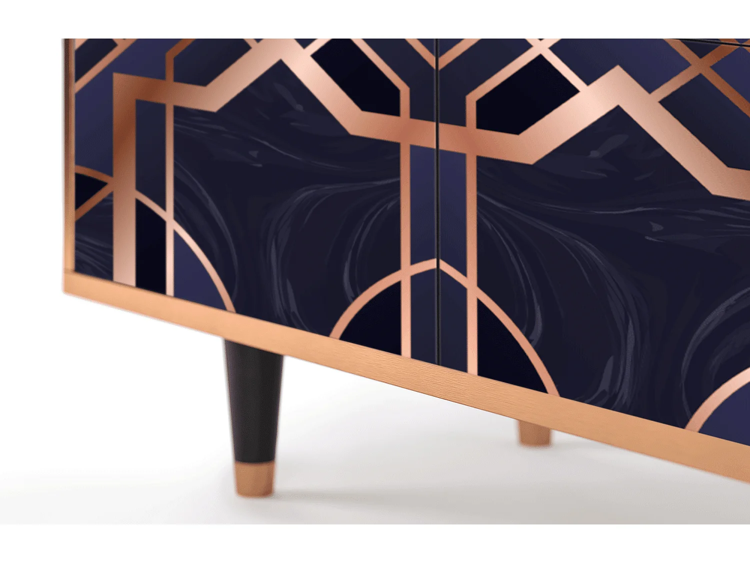 Buffet - 94x96x48 cm - BS3 - Purple Temple, Noyer