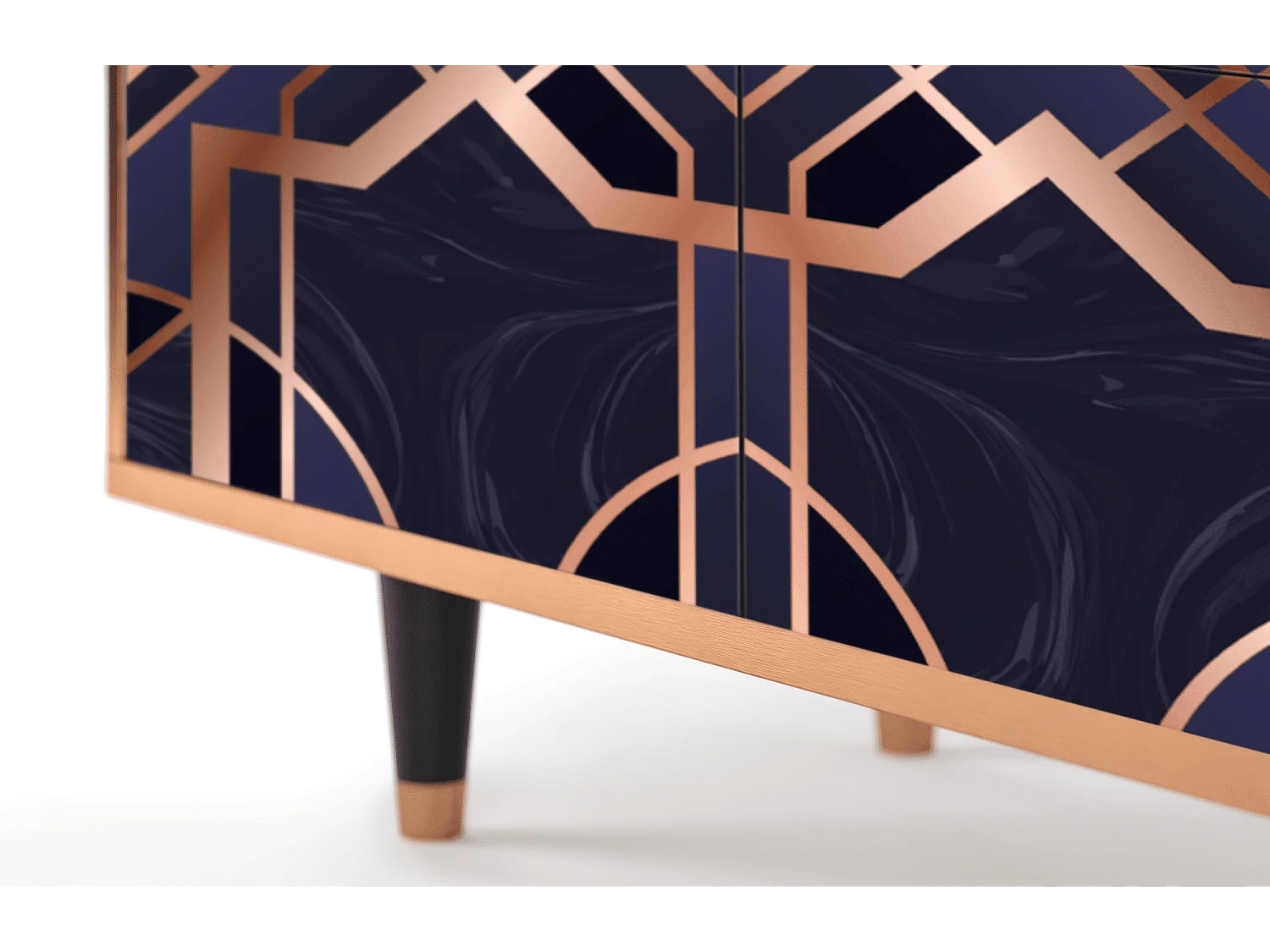 Buffet - 94x96x48 cm - BS3 - Purple Temple, Noyer