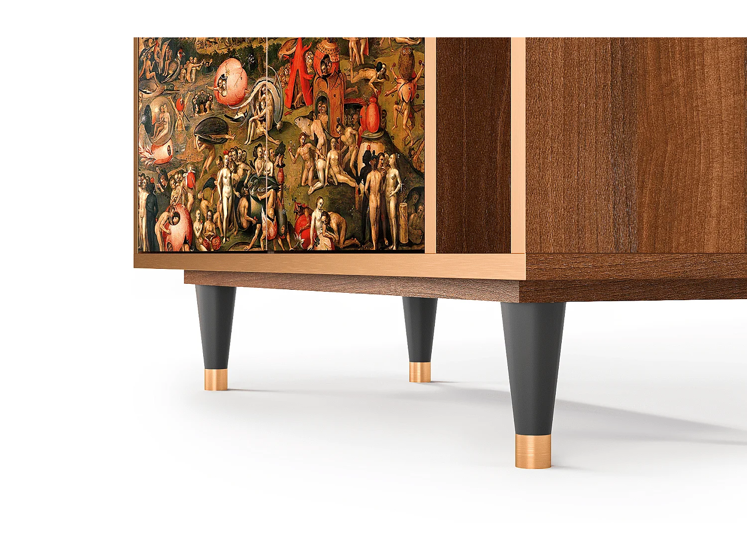 Credenza - 96х110х41 cm - BS6 - Garden of Delights , Noce