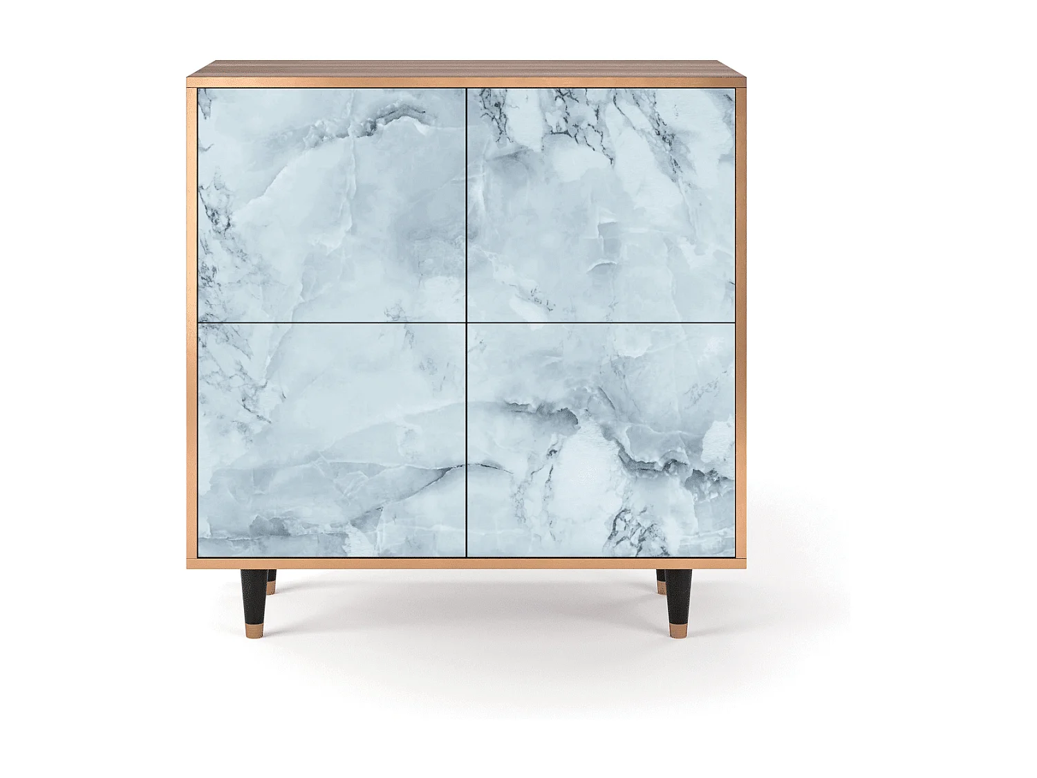 Buffet - 94x96x48 cm - BS3 - Glacial Colour, Noyer