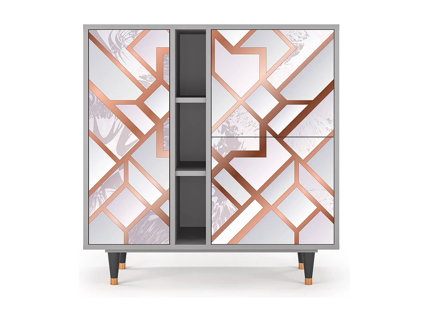 Buffet - 94х96х41 cm - BS5 - Pastel Fairytale, Gris