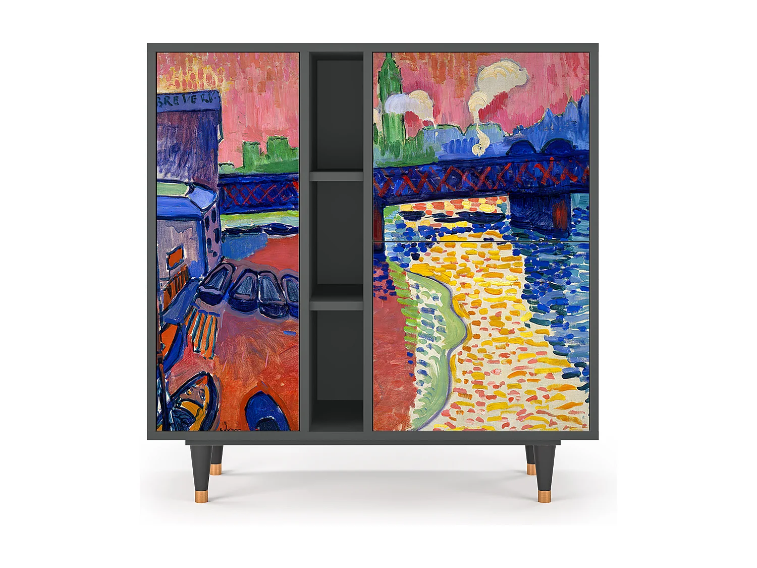 Buffet - 94х96х41 cm - BS5 - Charing Cross Bridge, Anthracite