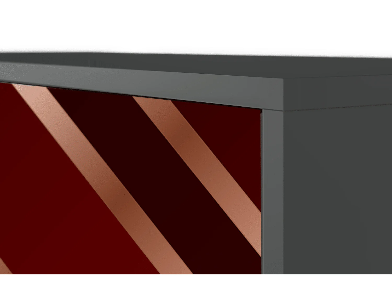 Dressoir - 115х84х41 cm - S3 - Velvet 1920's, Antraciet