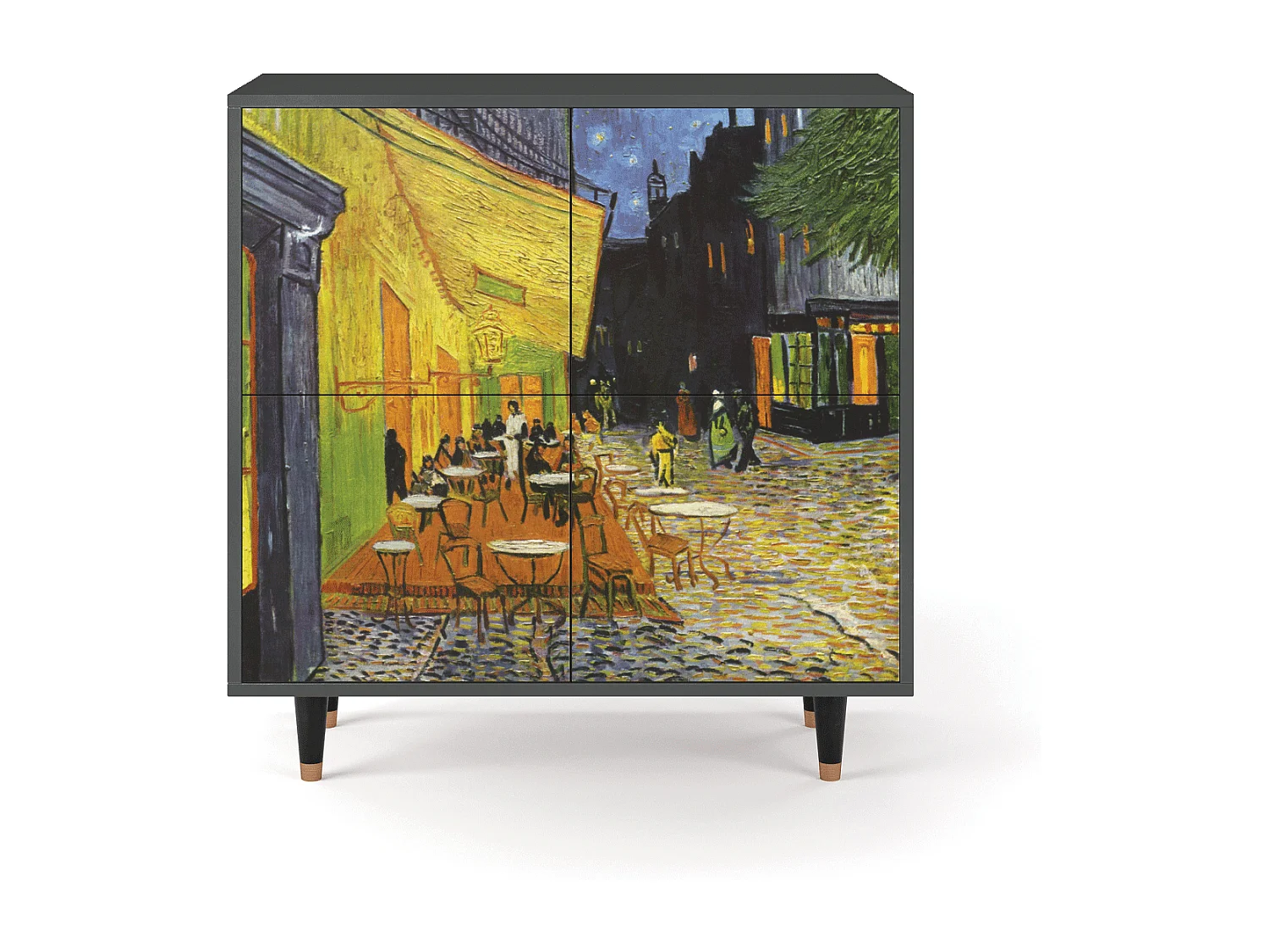 Aparador - 94x96x48 cm - BS3 - Café Terrace at Night, Antracite