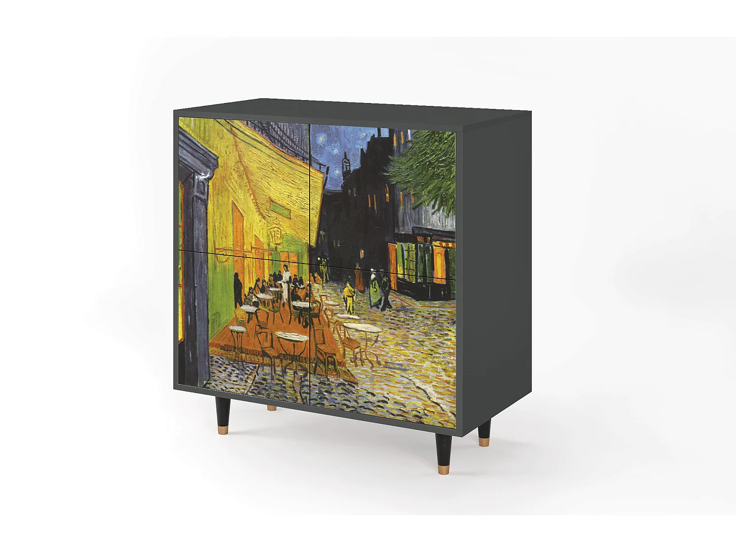 Aparador - 94x96x48 cm - BS3 - Café Terrace at Night, Antracite