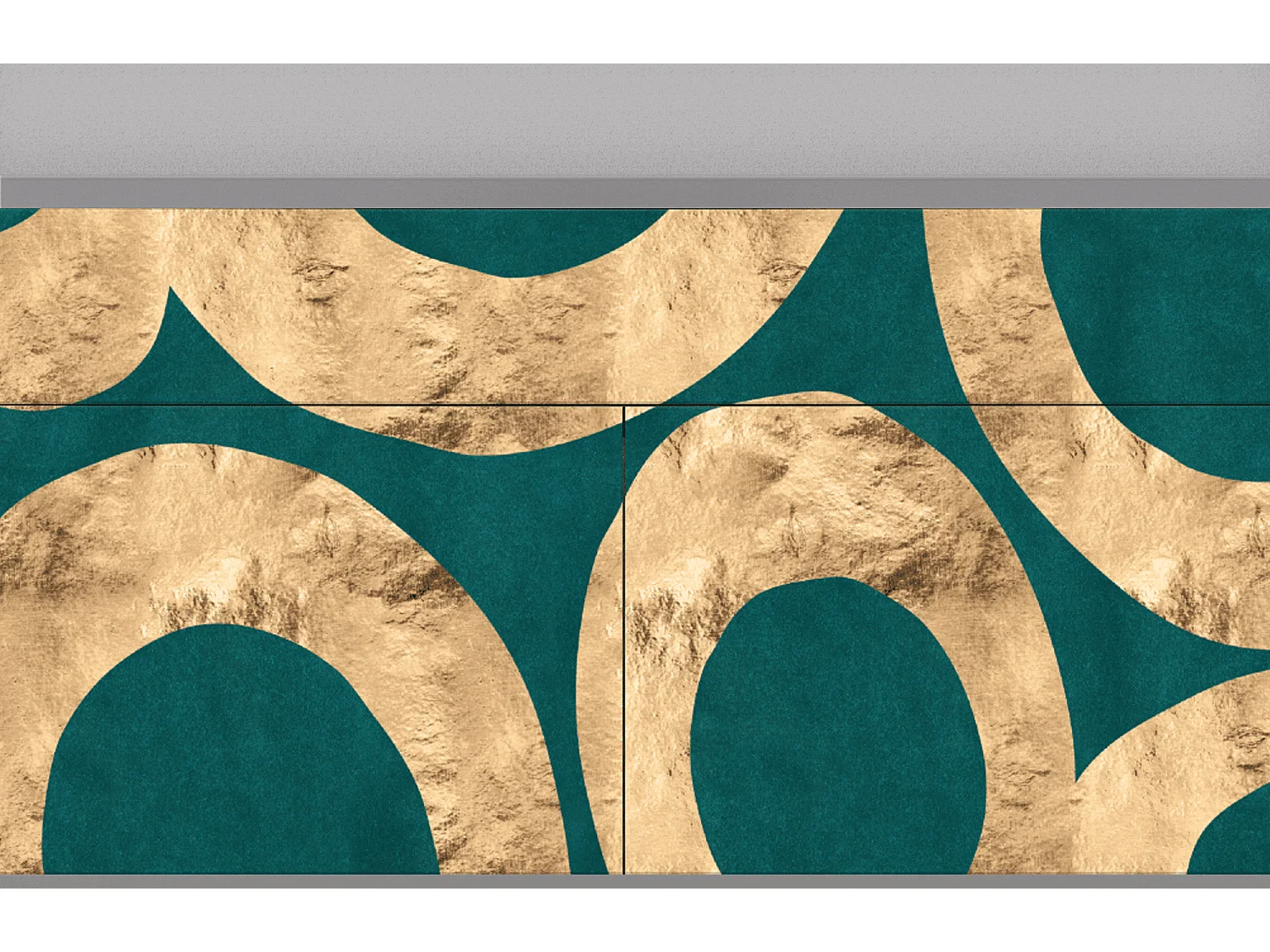 Aparador - 115x85x48 cm - BS4 - Zircon Sphere, Gris