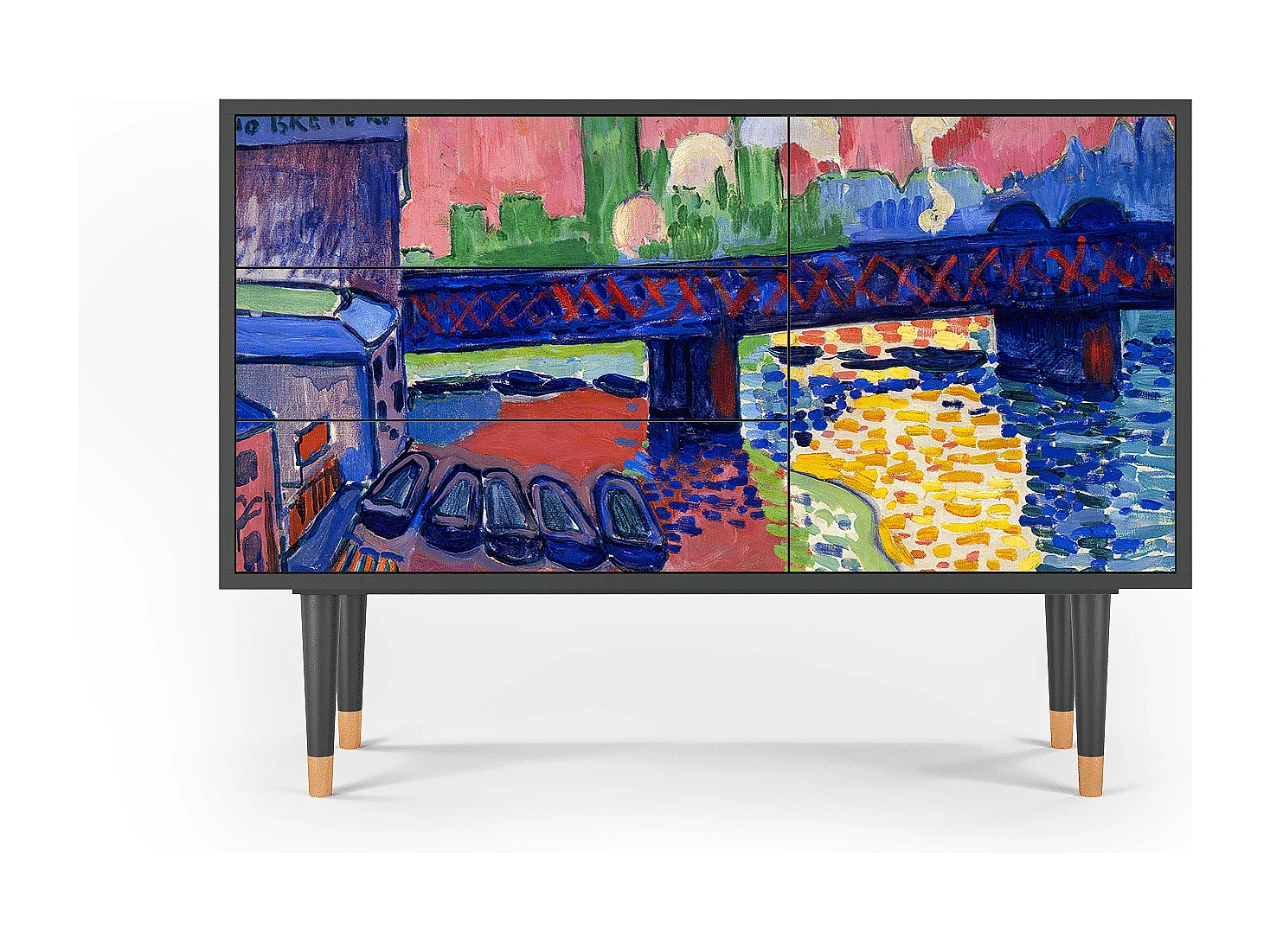 Buffet - 115х84х41 cm - S3 - Charing Cross Bridge, Anthracite