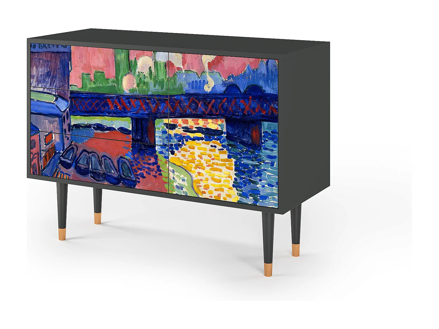 Buffet - 115х84х41 cm - S3 - Charing Cross Bridge, Anthracite