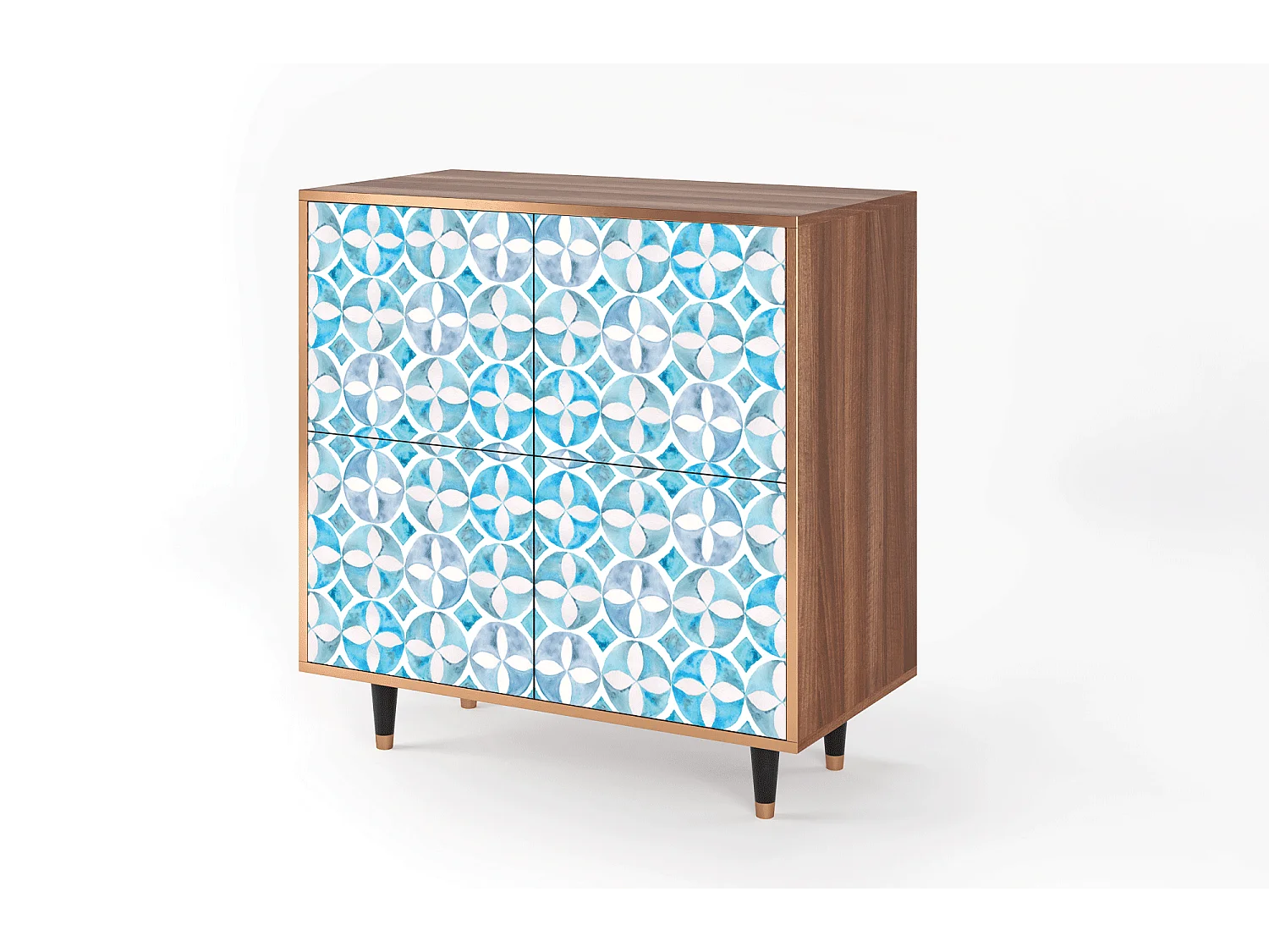 Credenza - 94x96x48 cm - BS3 - Porto Mood, Noce