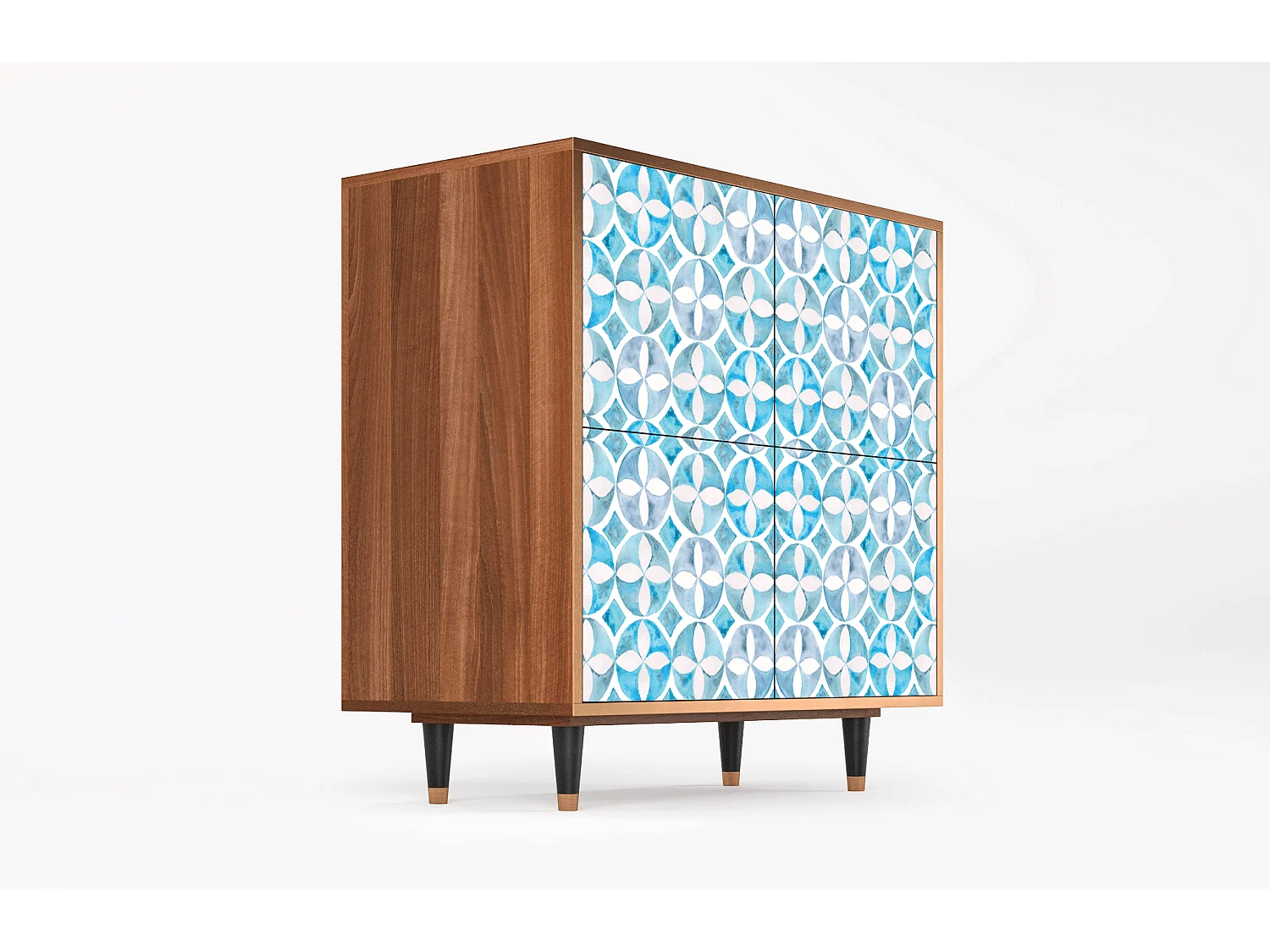 Credenza - 94x96x48 cm - BS3 - Porto Mood, Noce