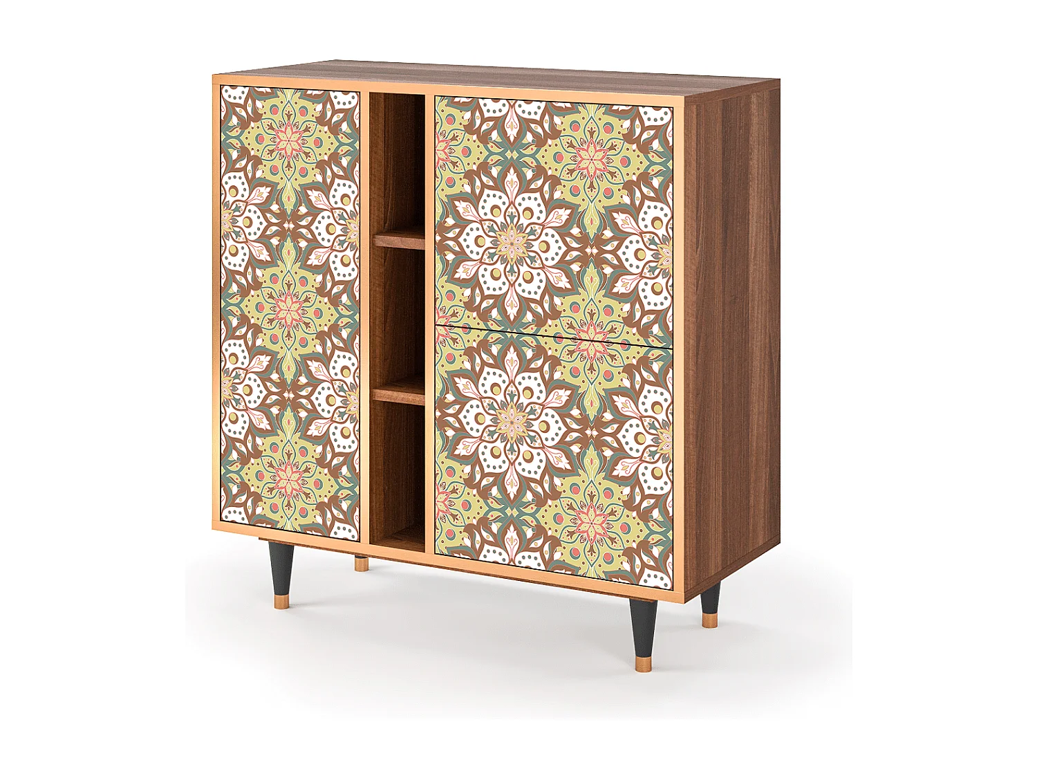 Buffet - 94х96х41 cm - BS5 - Chinese Tea, Noyer