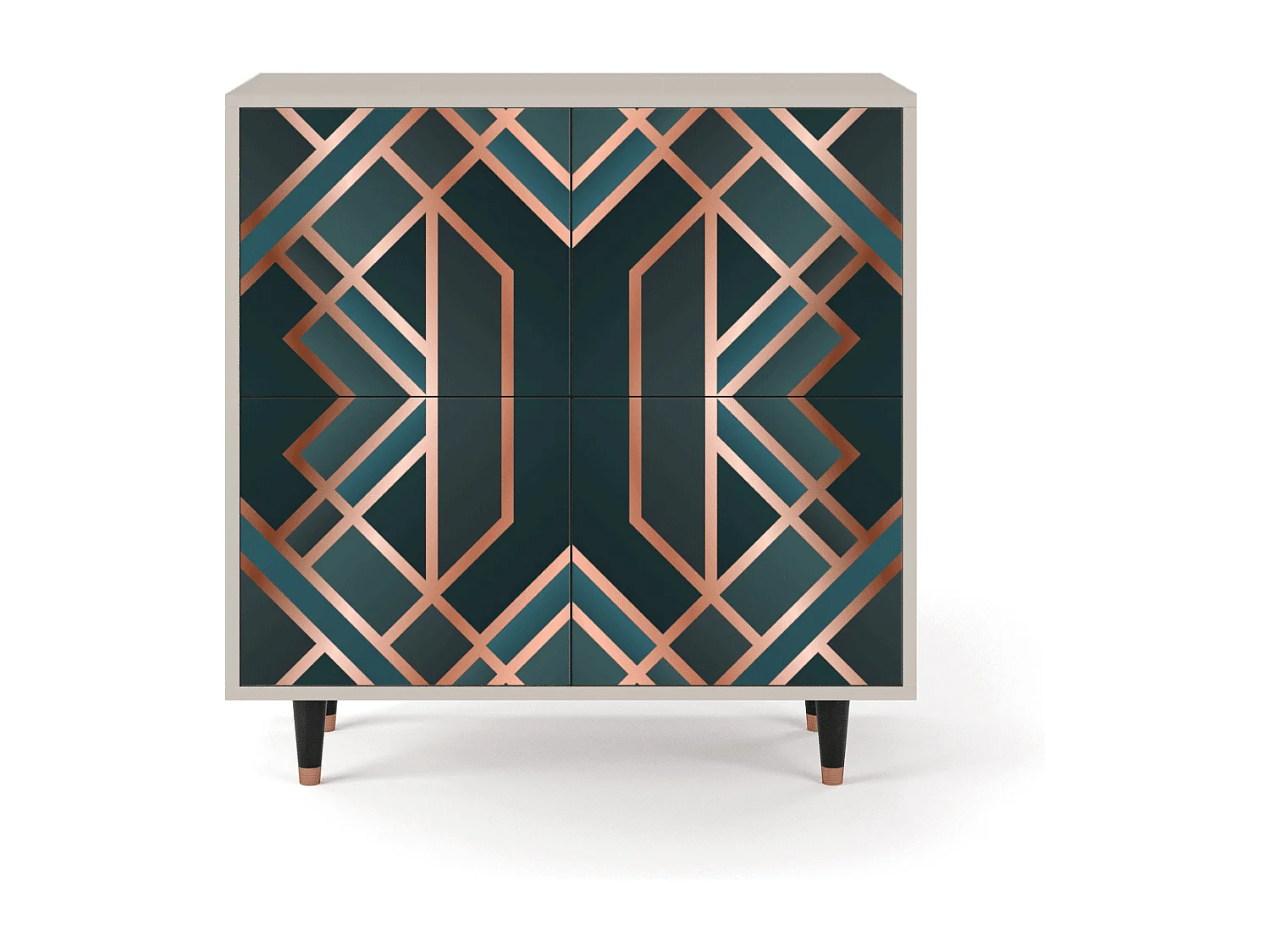 Buffet - 94x96x48 cm - BS3 - Bronze Crossroad, Sable