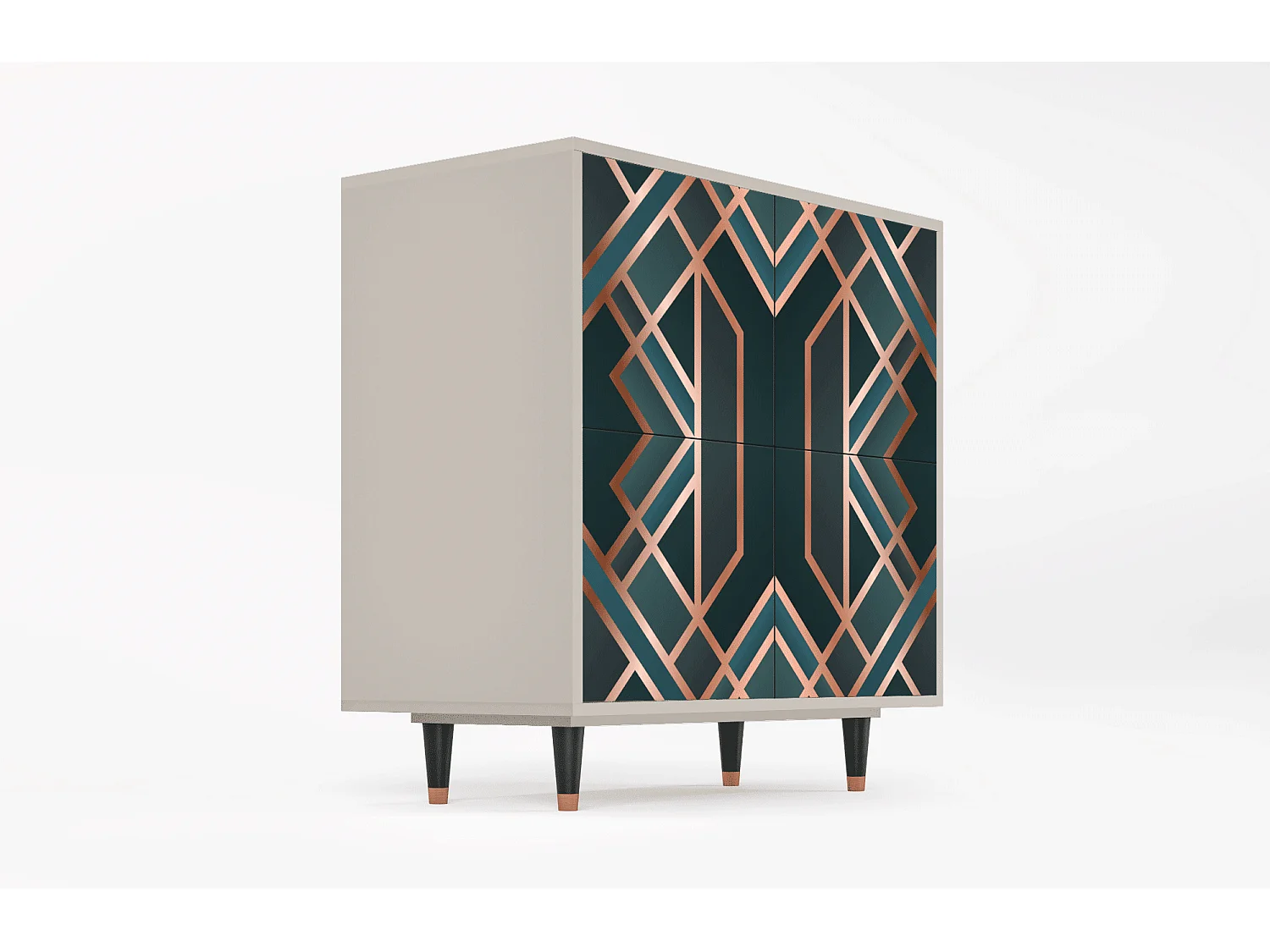 Buffet - 94x96x48 cm - BS3 - Bronze Crossroad, Sable