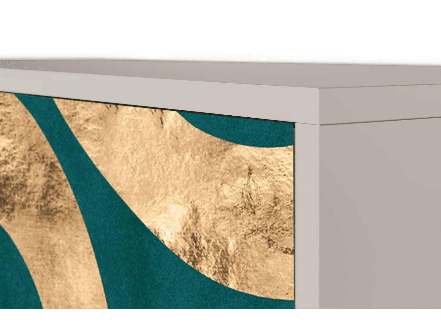 Kredens - 115х84х41 cm - S3 - Zircon Sphere, Piaskowy