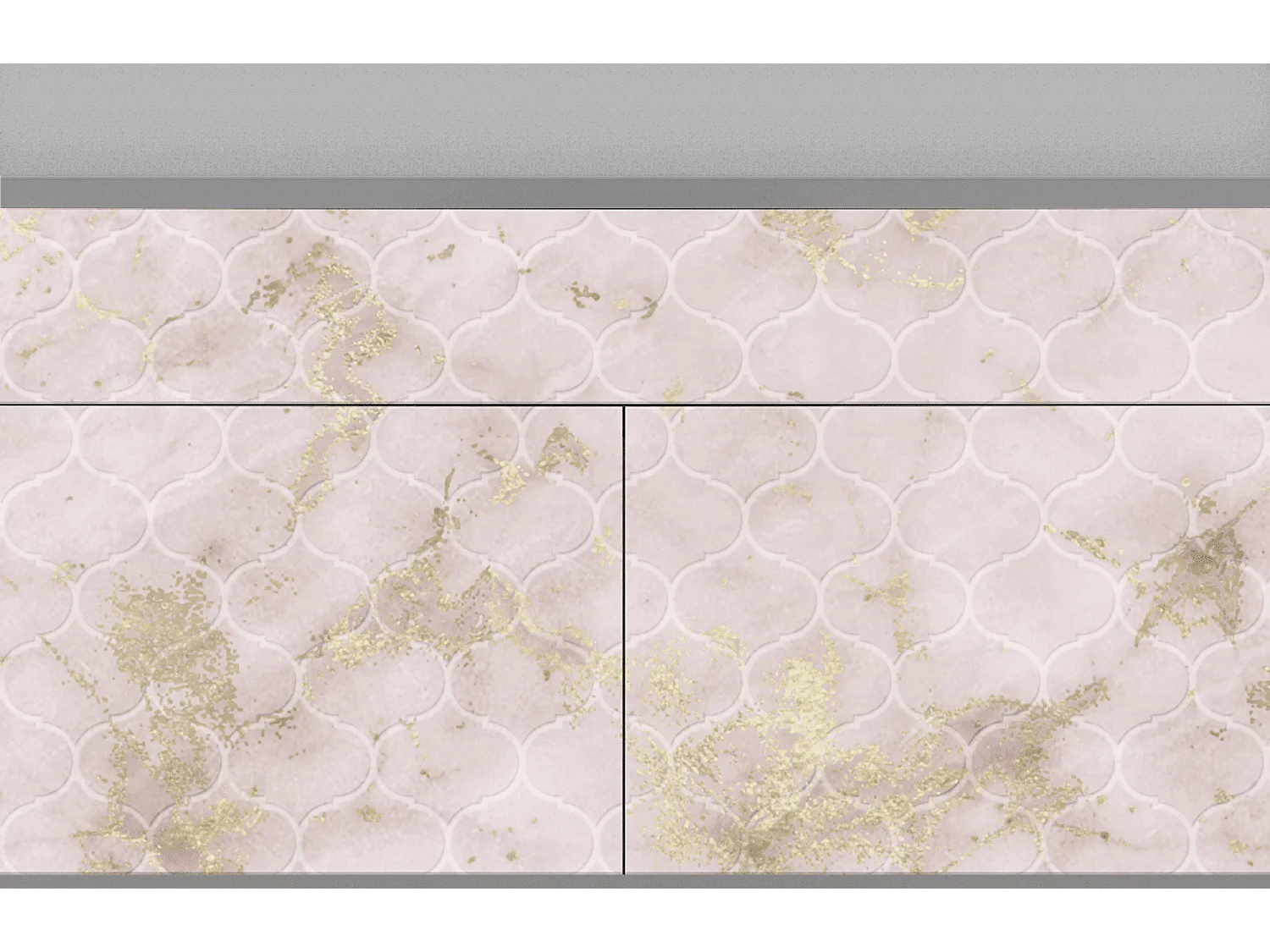 Sideboard - 115x85x48 cm - BS4 - Dirty Roses, Grau