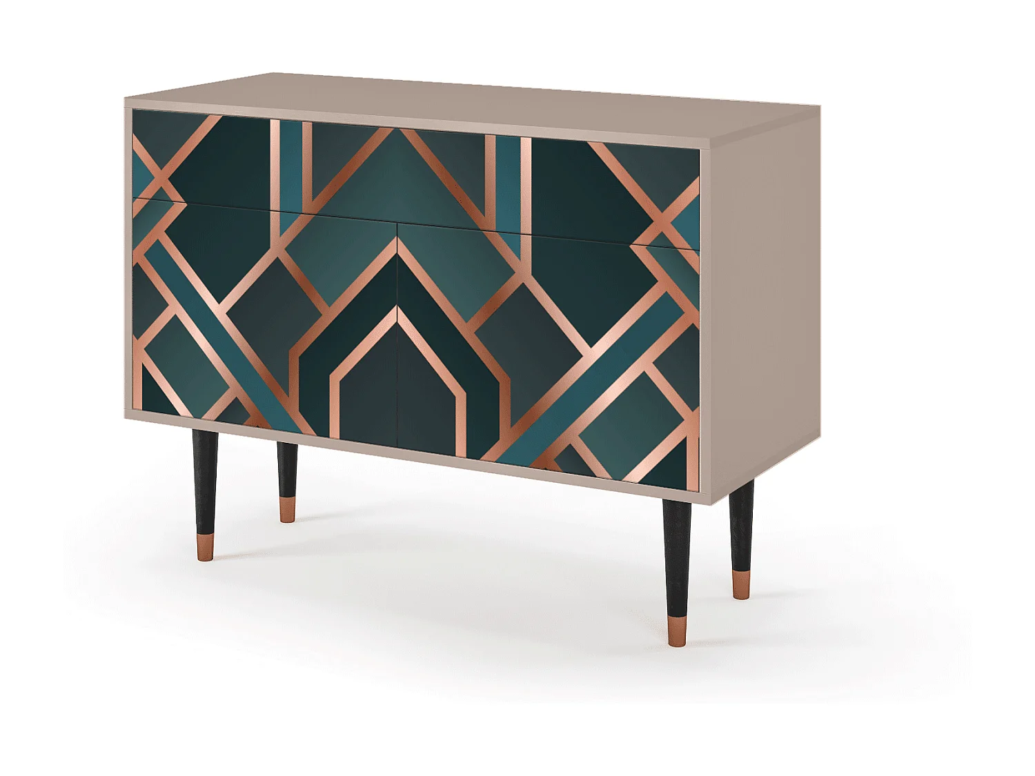 Buffet - 115x85x48 cm - BS4 - Bronze Crossroad, Latte