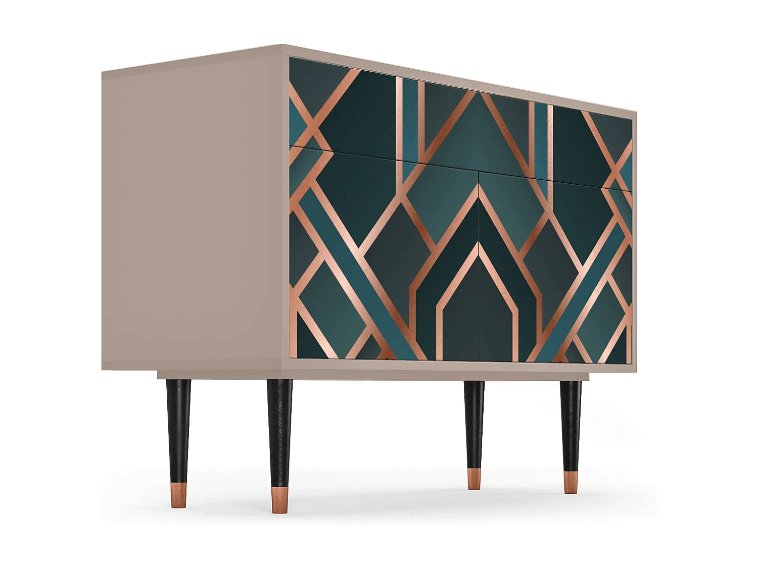 Buffet - 115x85x48 cm - BS4 - Bronze Crossroad, Latte