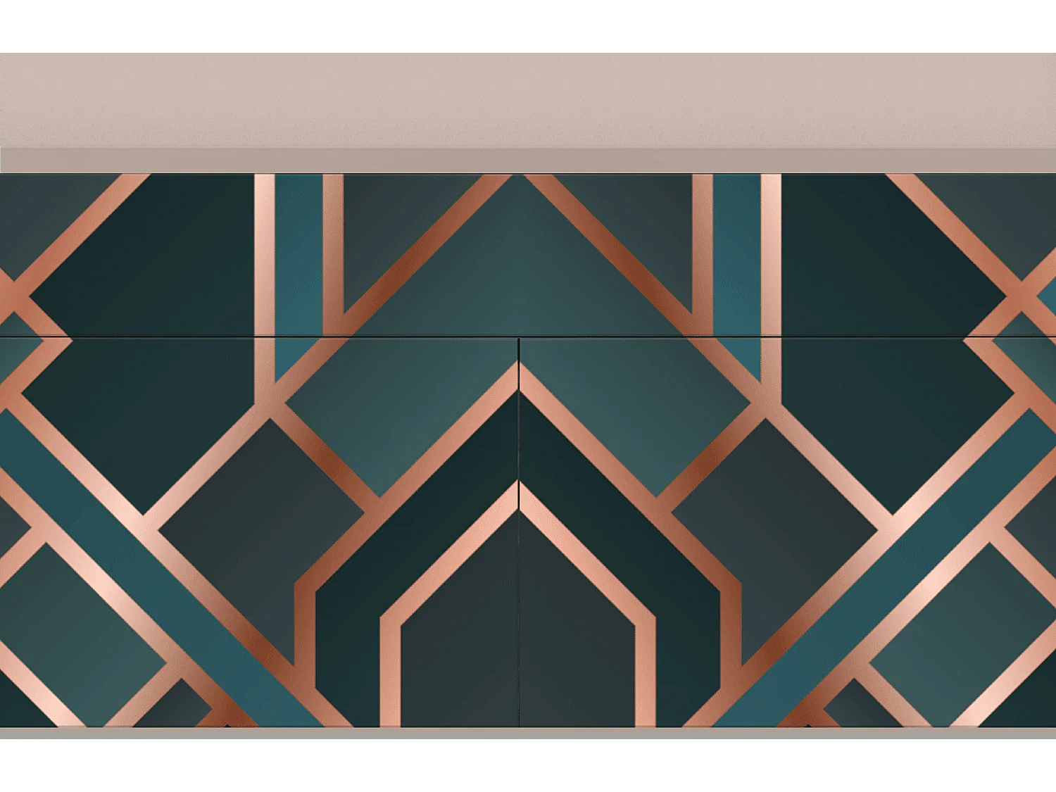 Buffet - 115x85x48 cm - BS4 - Bronze Crossroad, Latte