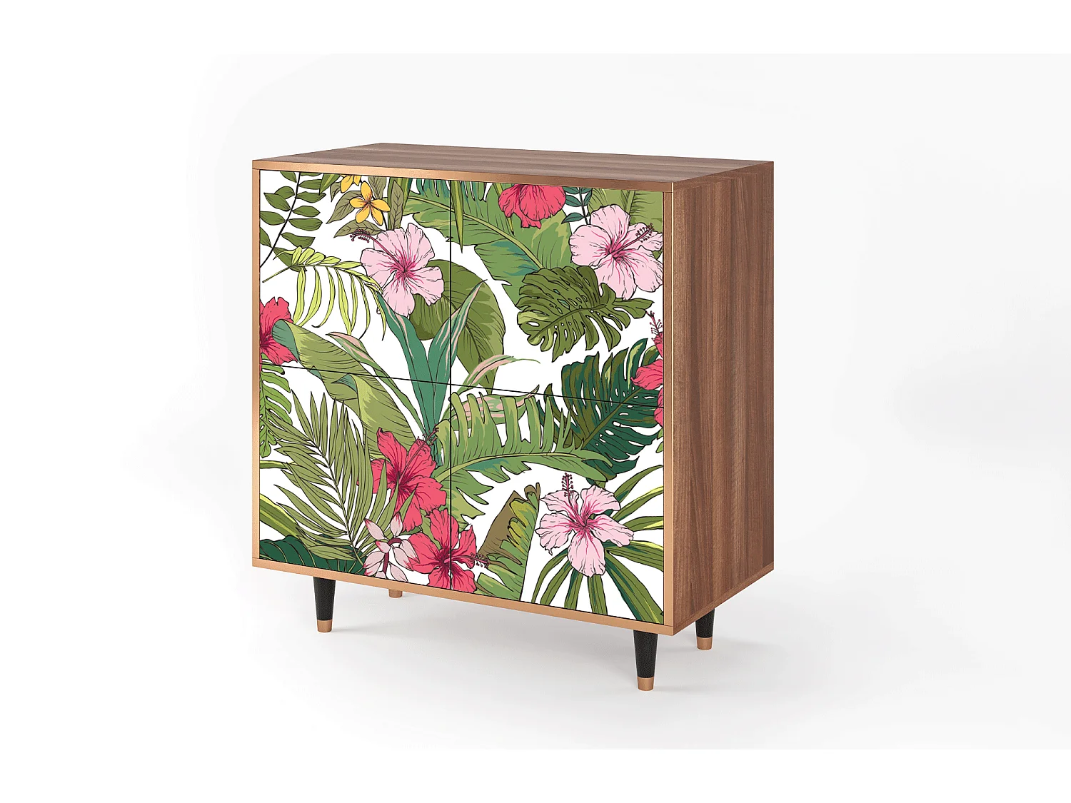 Aparador - 94x96x48 cm - BS3 - Verdant Tropics, Nogueira