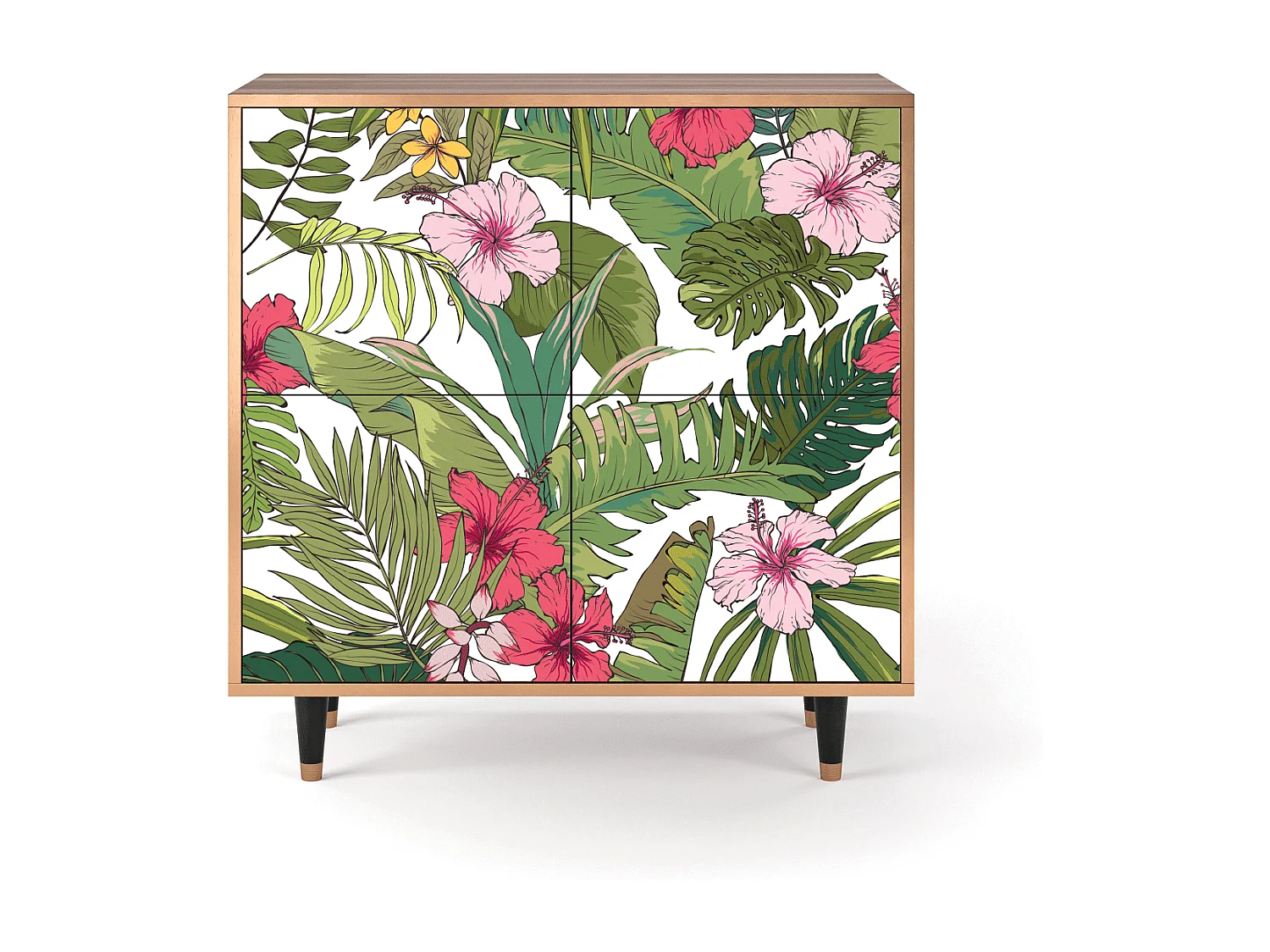 Buffet - 94x96x48 cm - BS3 - Verdant Tropics, Noyer