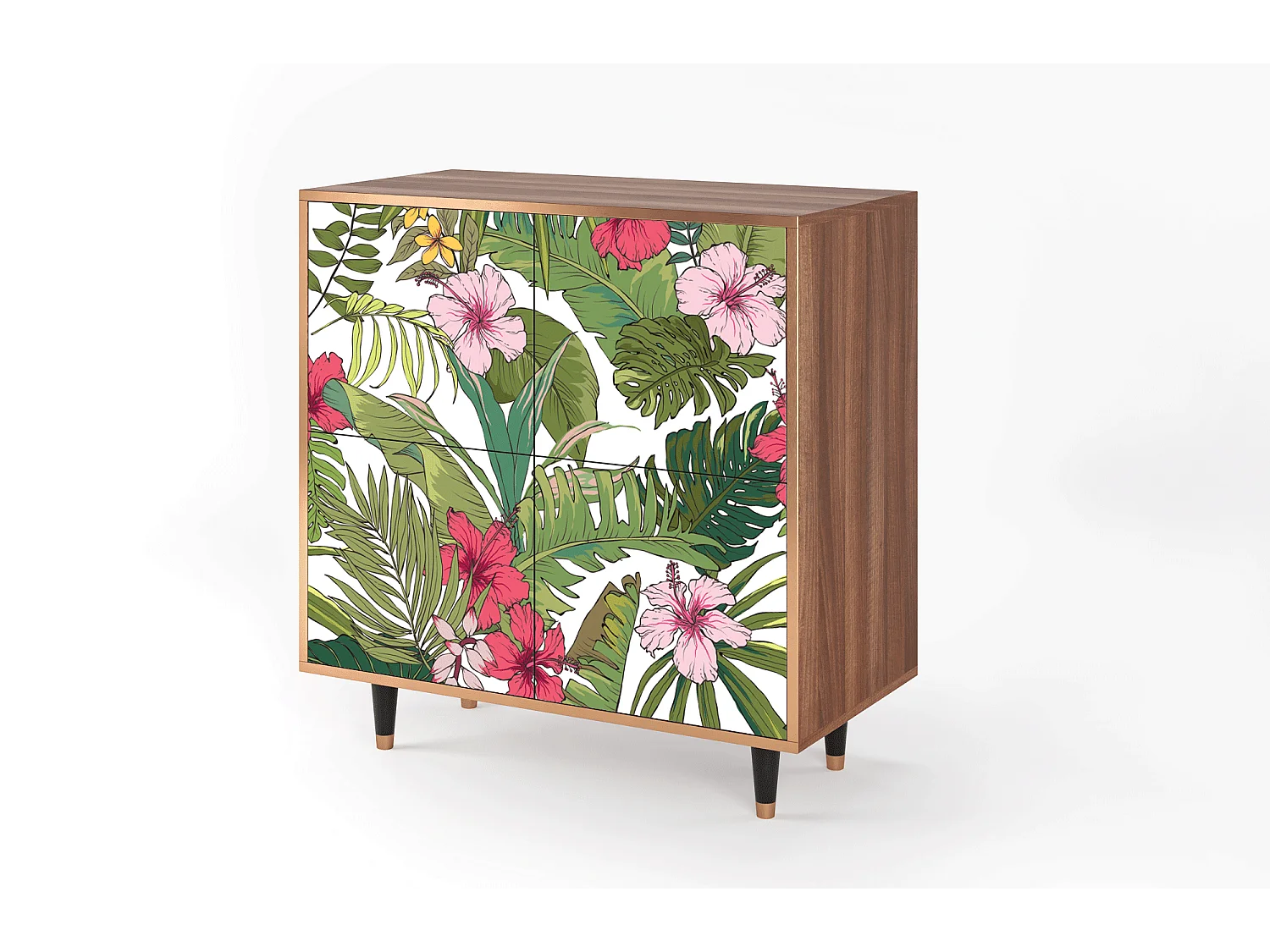 Buffet - 94x96x48 cm - BS3 - Verdant Tropics, Noyer