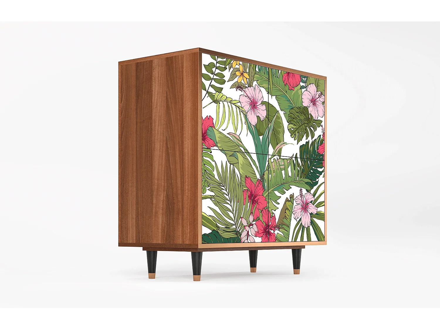 Buffet - 94x96x48 cm - BS3 - Verdant Tropics, Noyer
