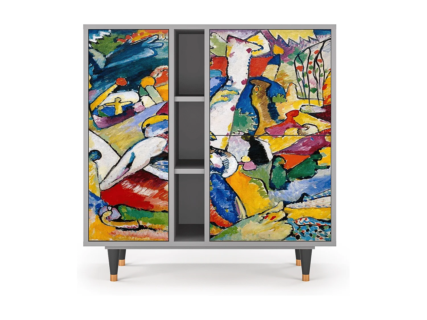 Buffet - 94х96х41 cm - BS5 - Improvisation 26  , Gris