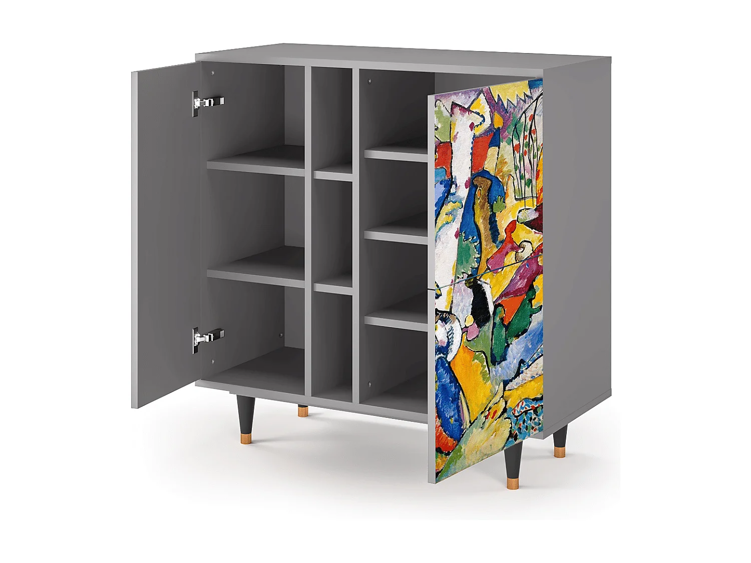 Buffet - 94х96х41 cm - BS5 - Improvisation 26  , Gris