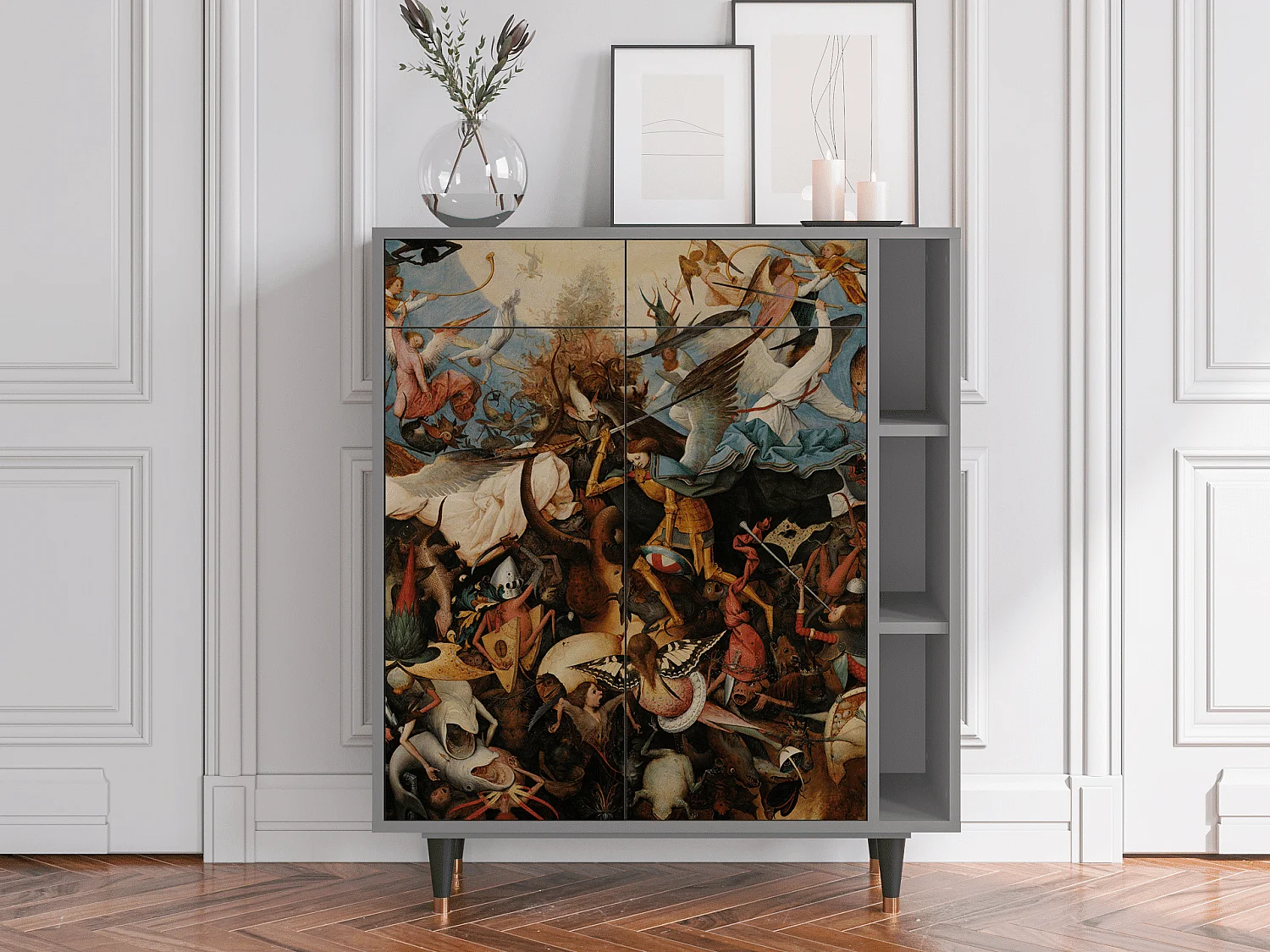 Buffet - 96х110х41 cm - BS6 - The Fall, Gris