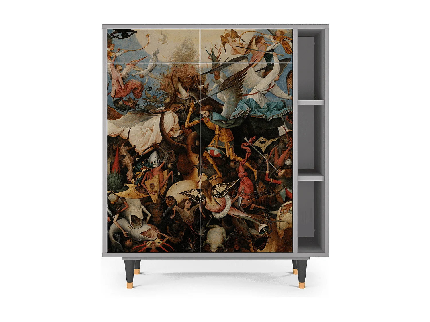 Credenza - 96х110х41 cm - BS6 - The Fall, Grigio