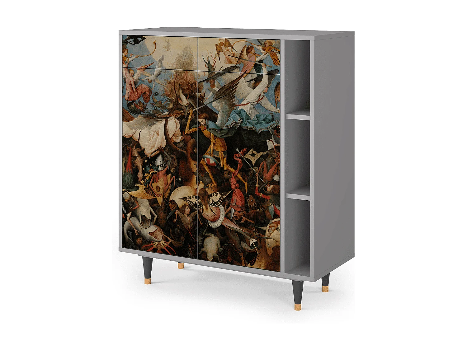 Credenza - 96х110х41 cm - BS6 - The Fall, Grigio
