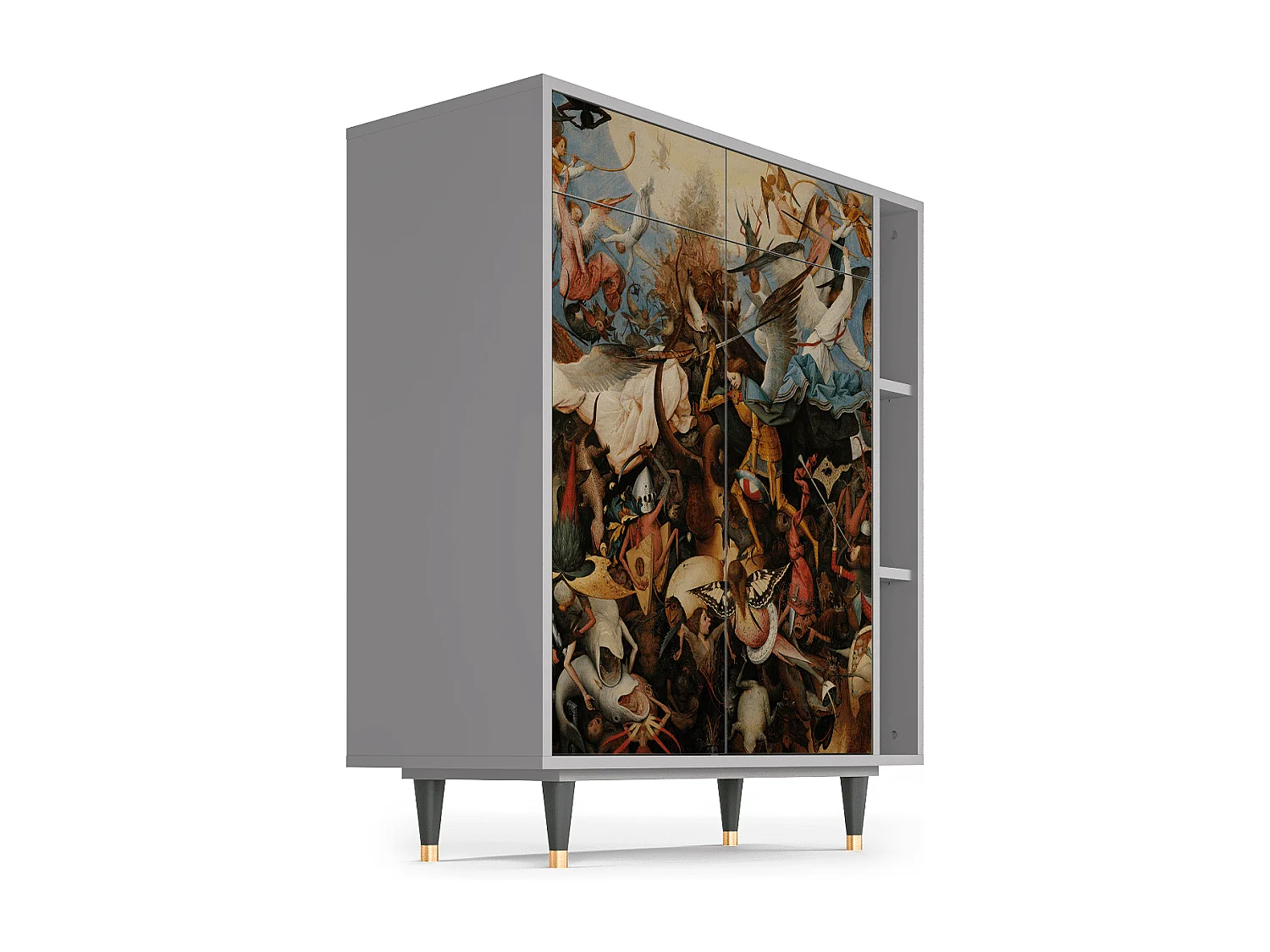 Credenza - 96х110х41 cm - BS6 - The Fall, Grigio