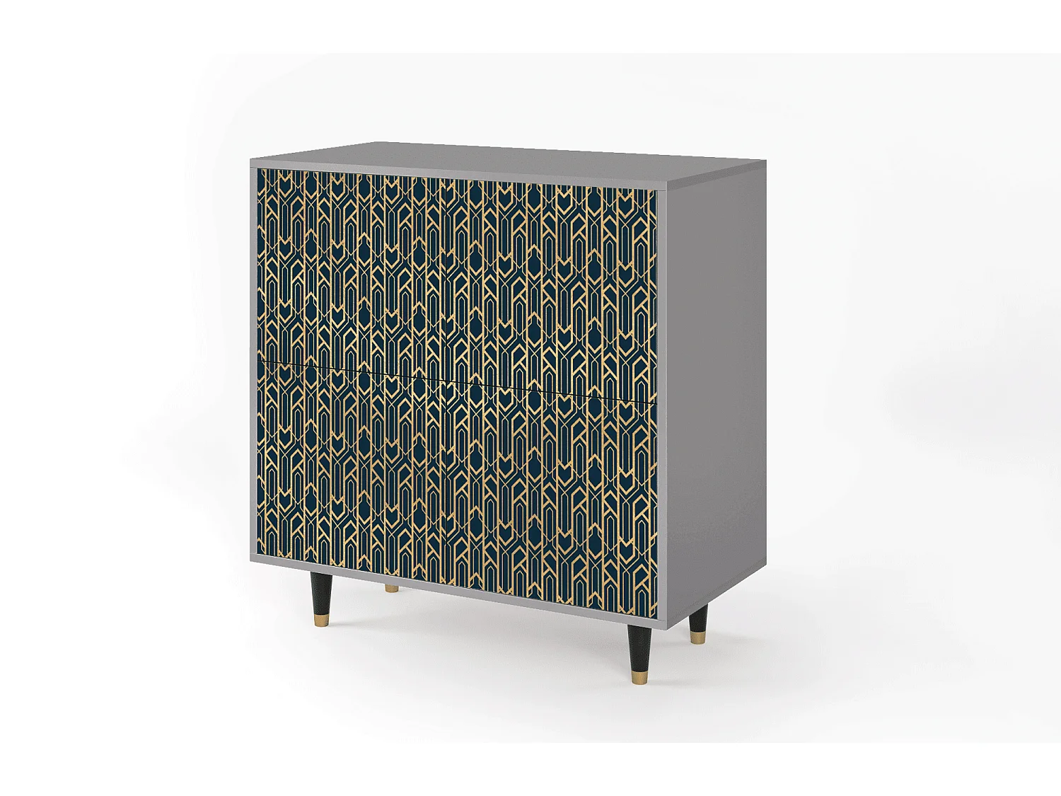 Dressoir - 94x96x48 cm - BS3 - Golden Empire, Grijs