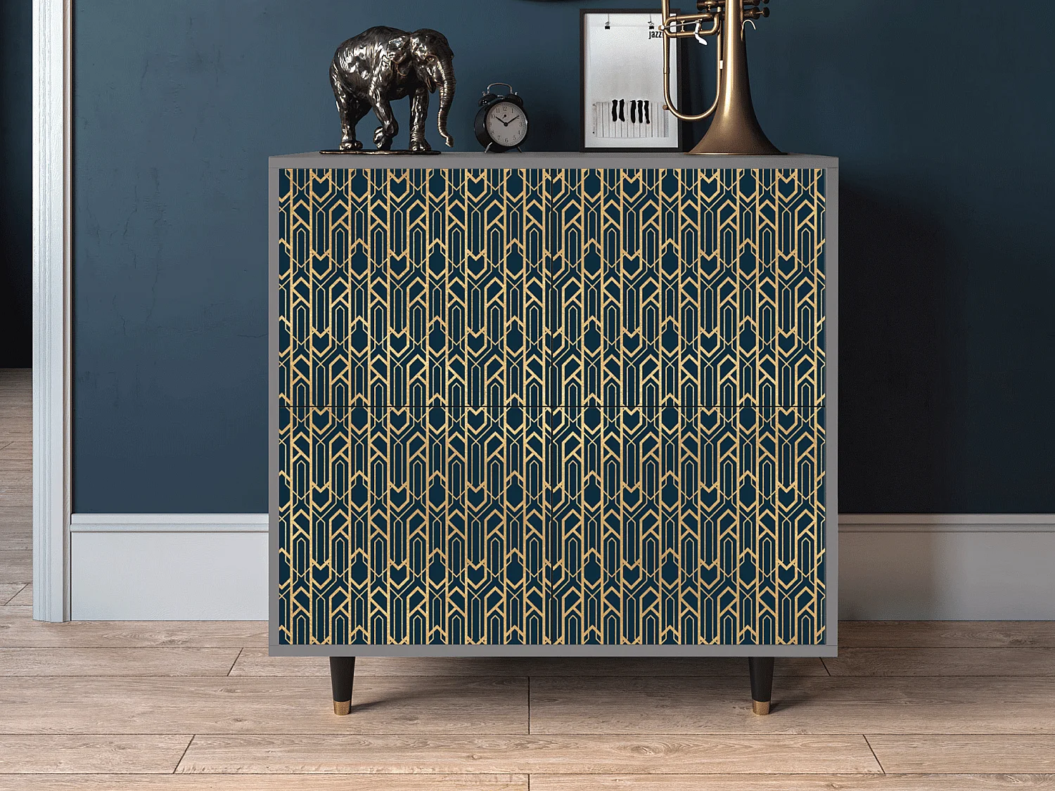 Buffet - 94x96x48 cm - BS3 - Golden Empire, Gris