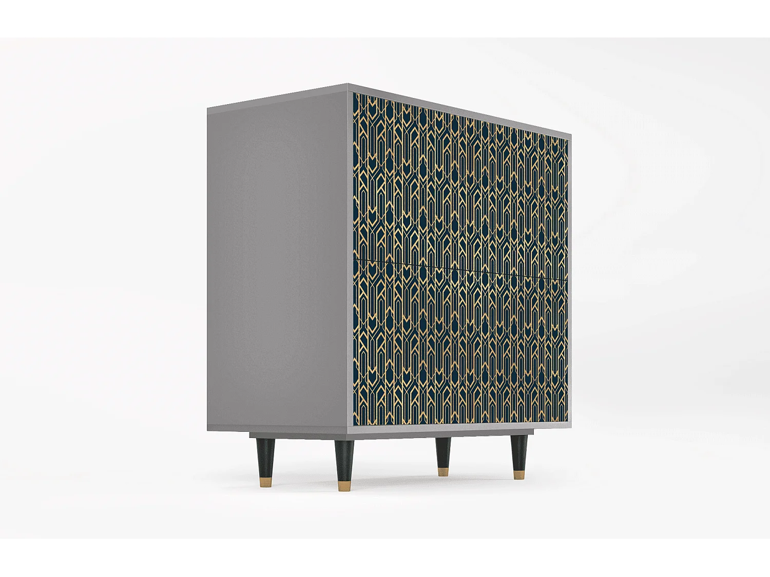 Buffet - 94x96x48 cm - BS3 - Golden Empire, Gris