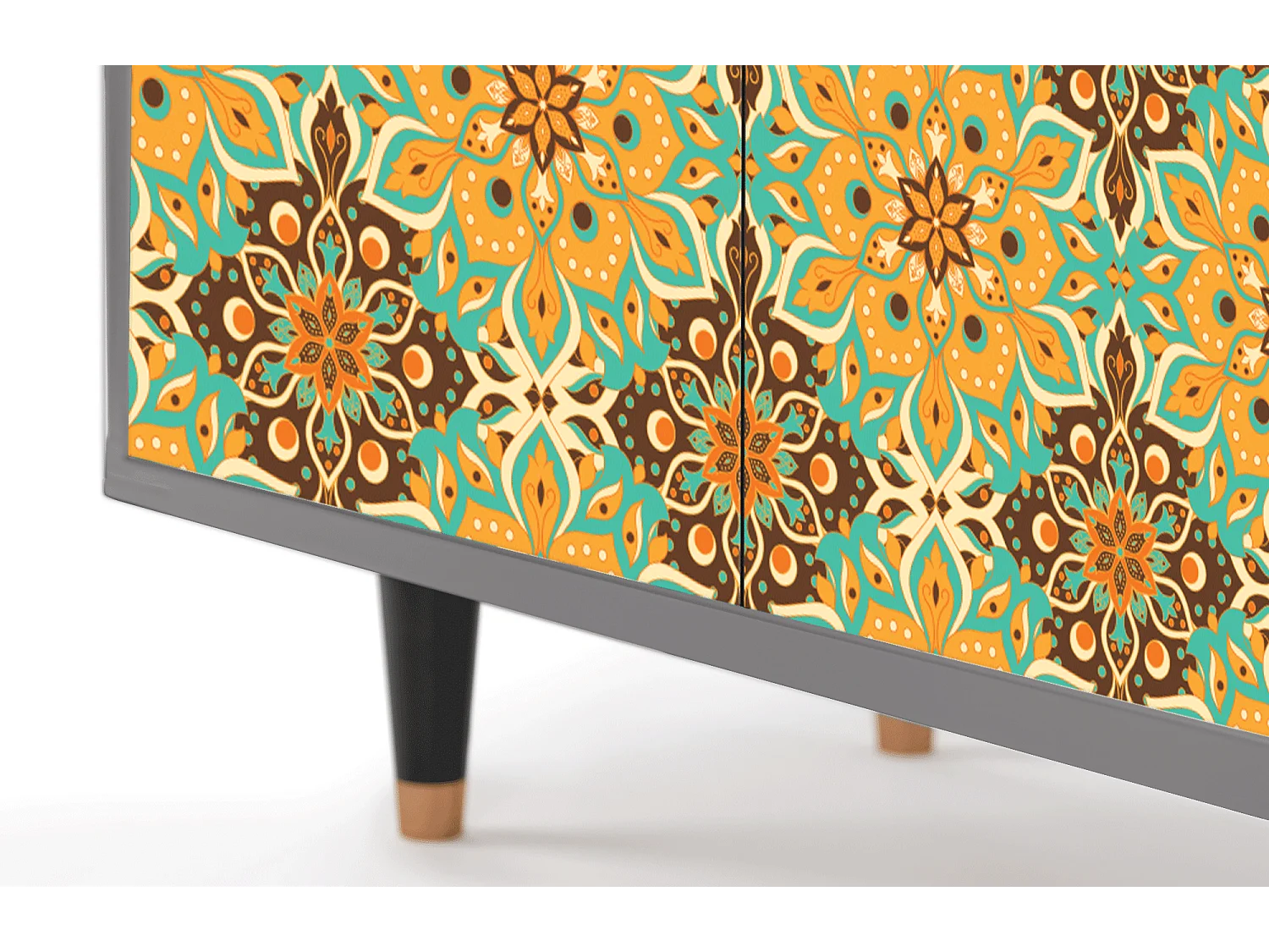 Buffet - 94x96x48 cm - BS3 - Indian Spices, Gris
