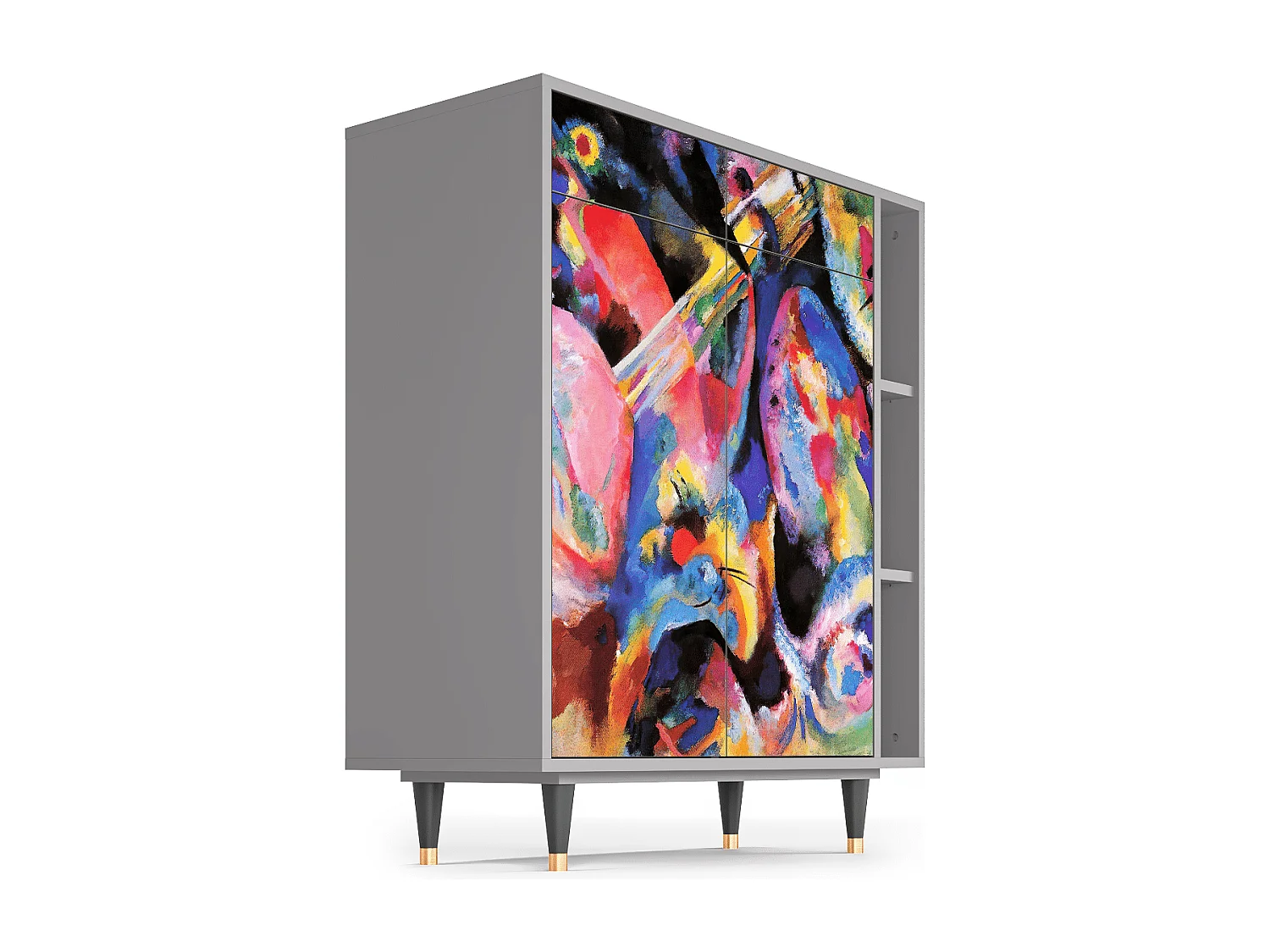 Buffet - 96х110х41 cm - BS6 - Kandinsky, Gris