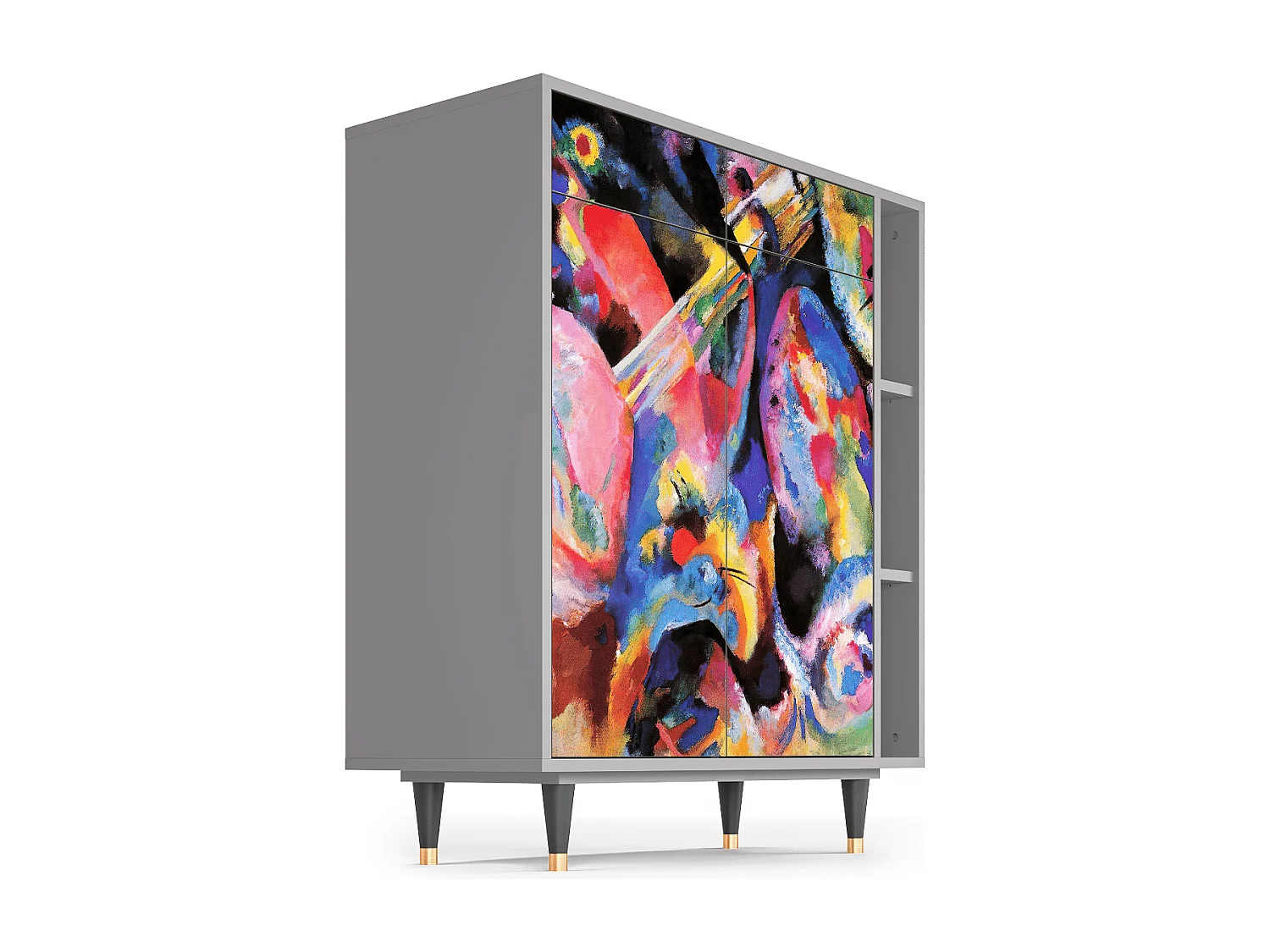 Buffet - 96х110х41 cm - BS6 - Kandinsky, Gris