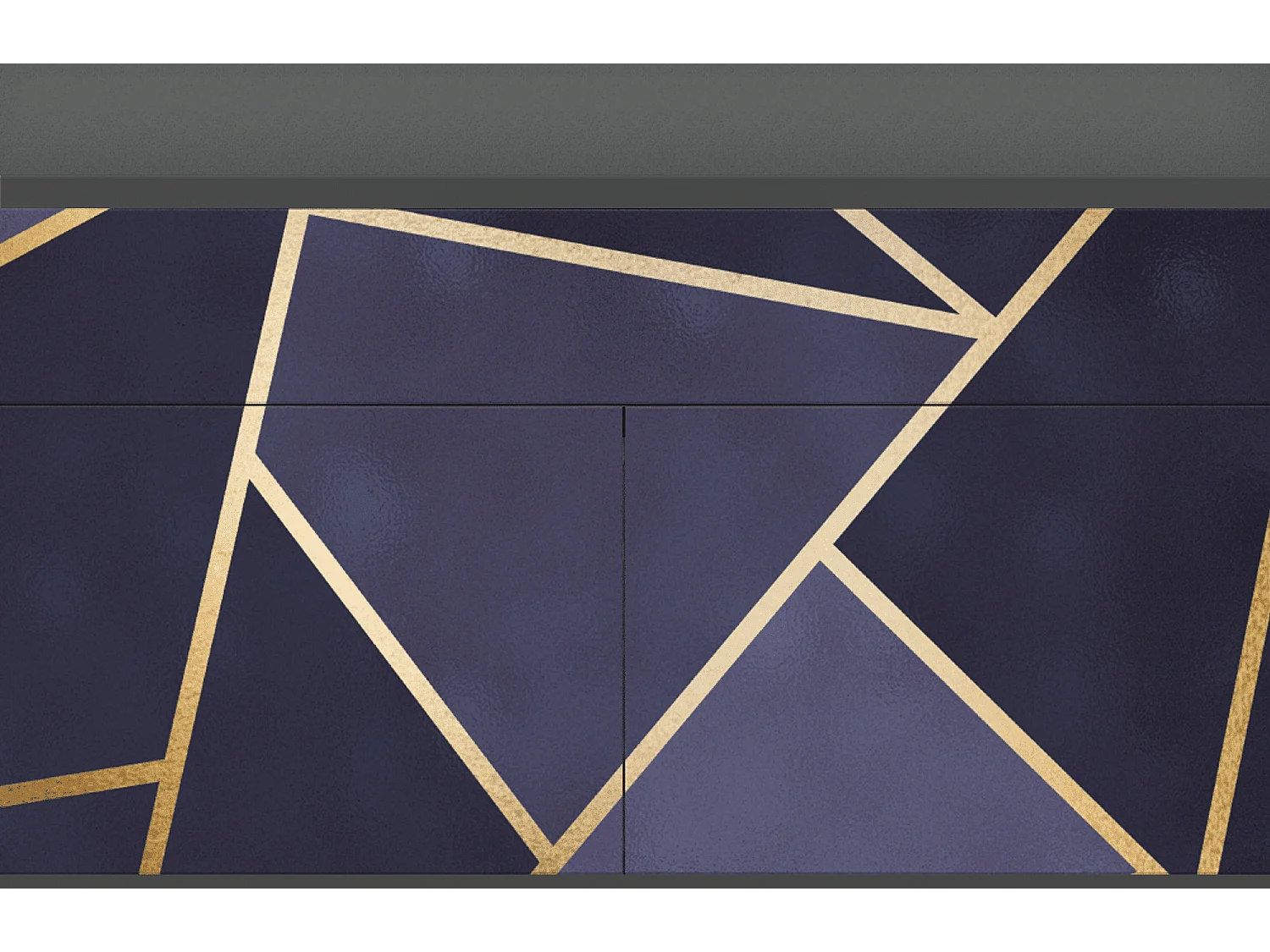 Kredens - 115x85x48 cm - BS4 - The Amethyst, Antracyt