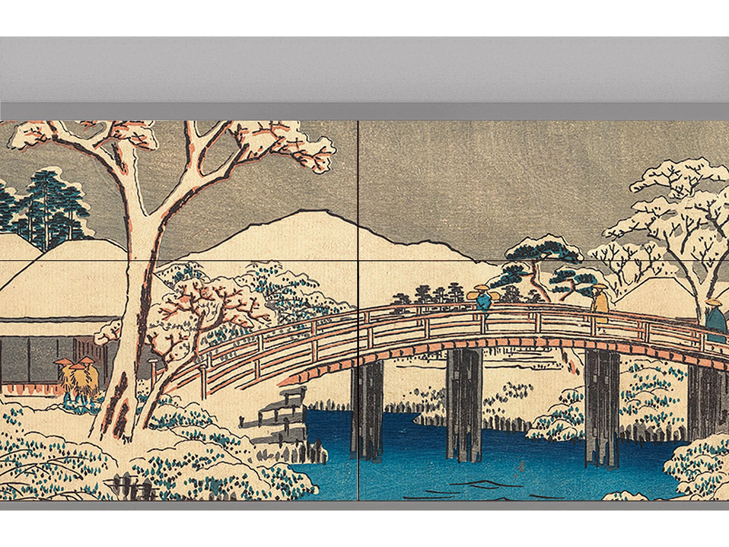 Buffet - 115x85x48 cm - BS4 - Katabira River, Gris