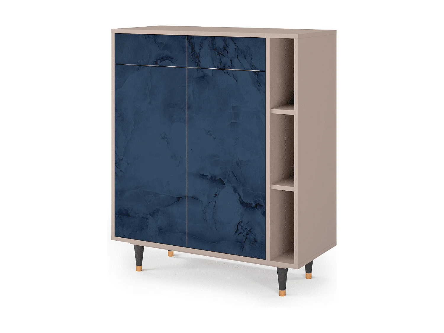 Kredens - 96х110х41 cm - BS6 - Endless Galaxi, Latte