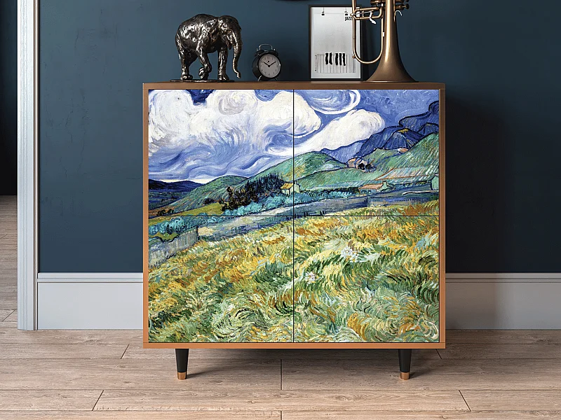 Buffet - 94x96x48 cm - BS3 - Landscape, Noyer