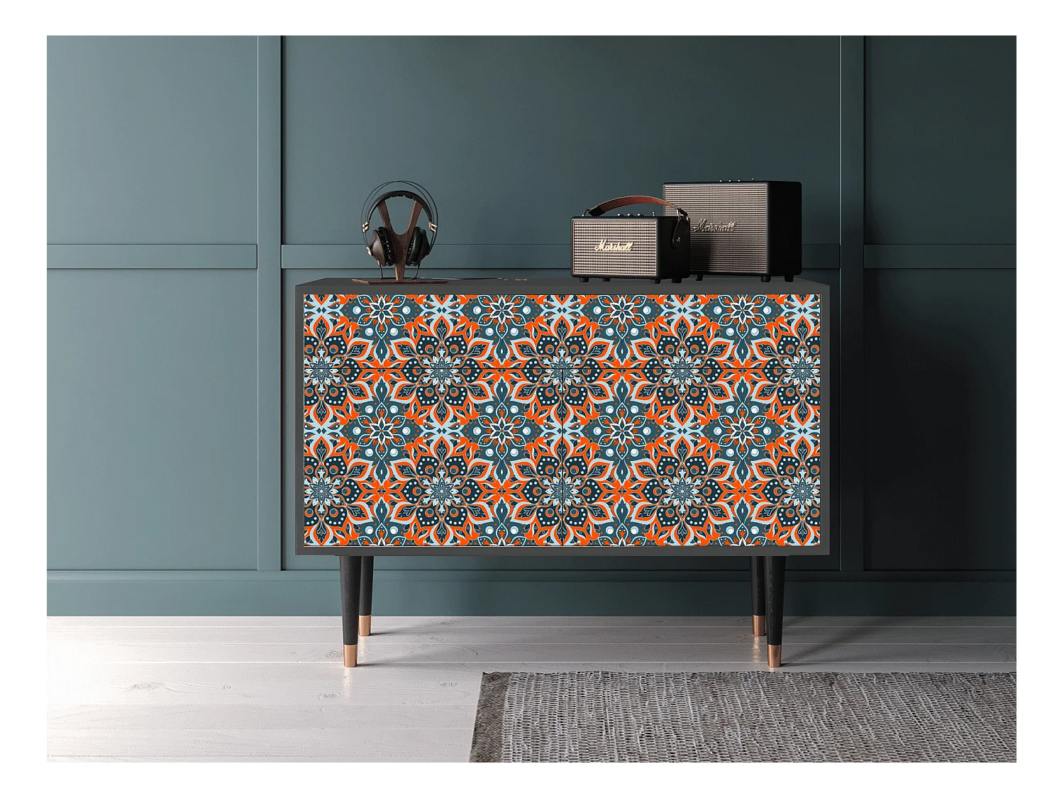 Buffet - 115x85x48 cm - BS4 - Fire Beetle, Anthracite