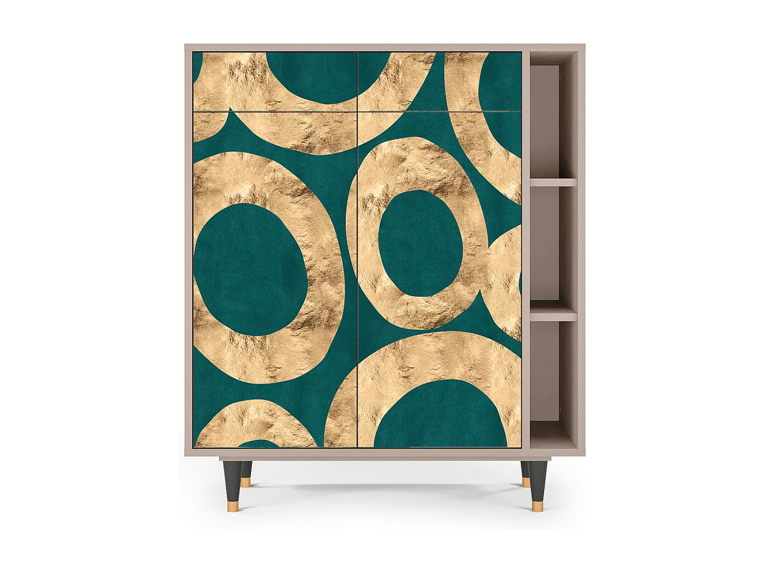 Sideboard - 96х110х41 cm - BS6 - Zircon Sphere, Latte