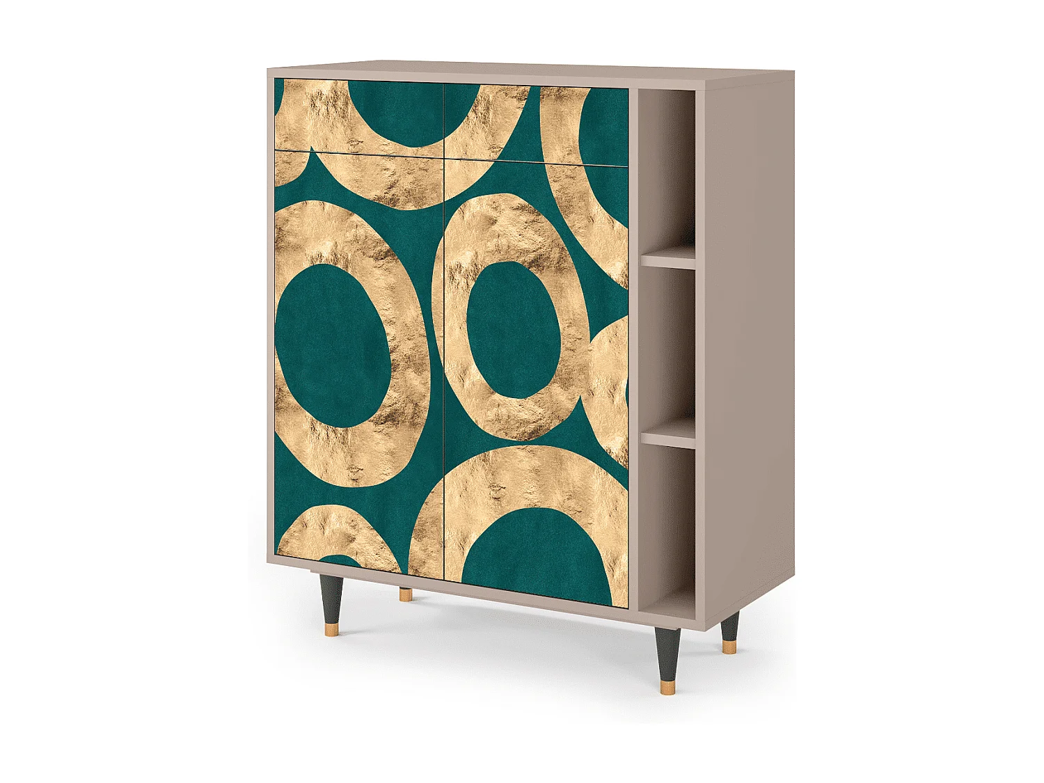 Sideboard - 96х110х41 cm - BS6 - Zircon Sphere, Latte