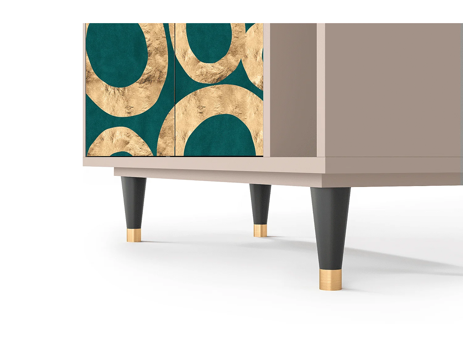 Kredens - 96х110х41 cm - BS6 - Zircon Sphere, Latte