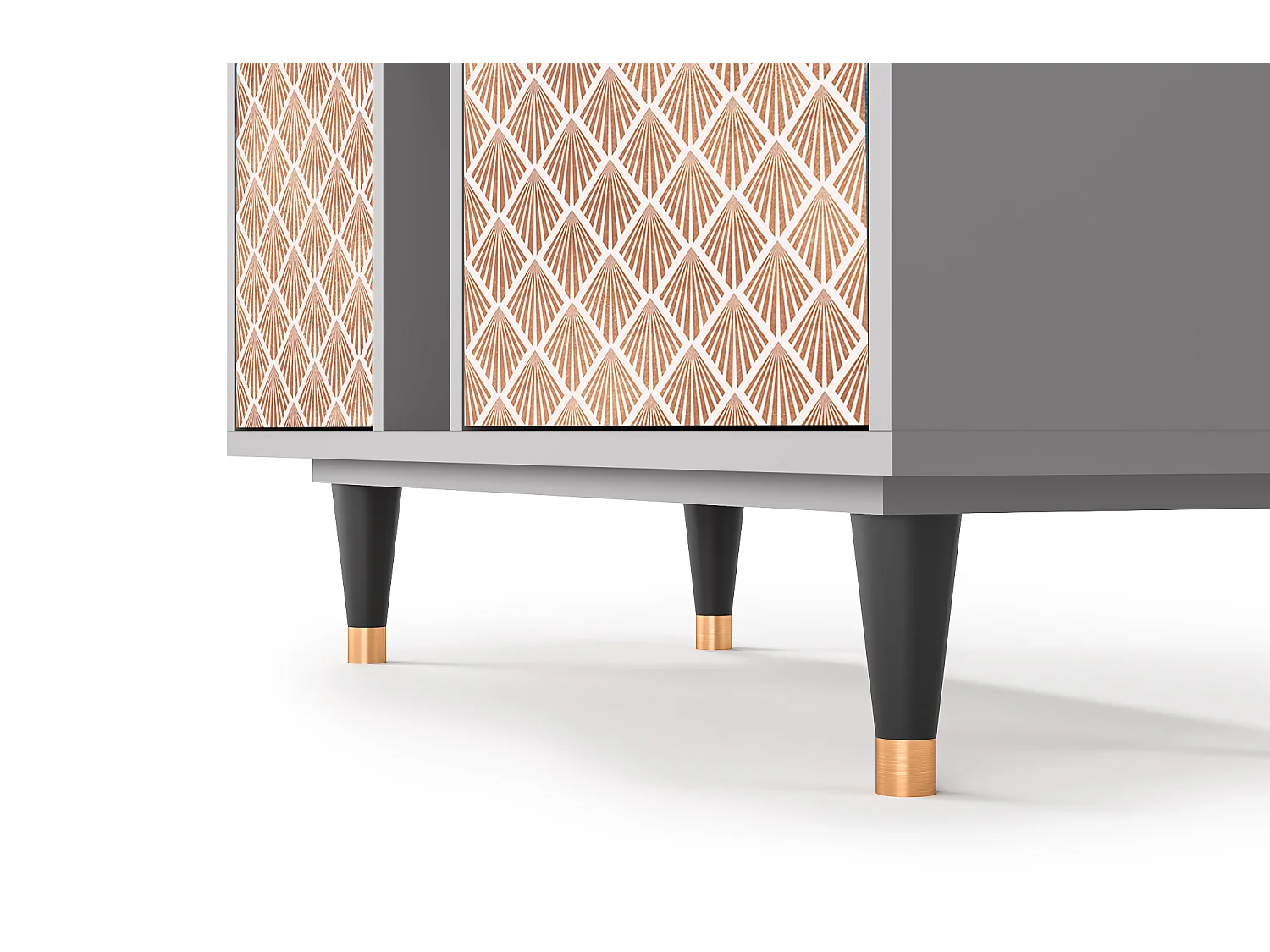 Dressoir - 94х96х41 cm - BS5 - Pastel Sunrise, Grijs