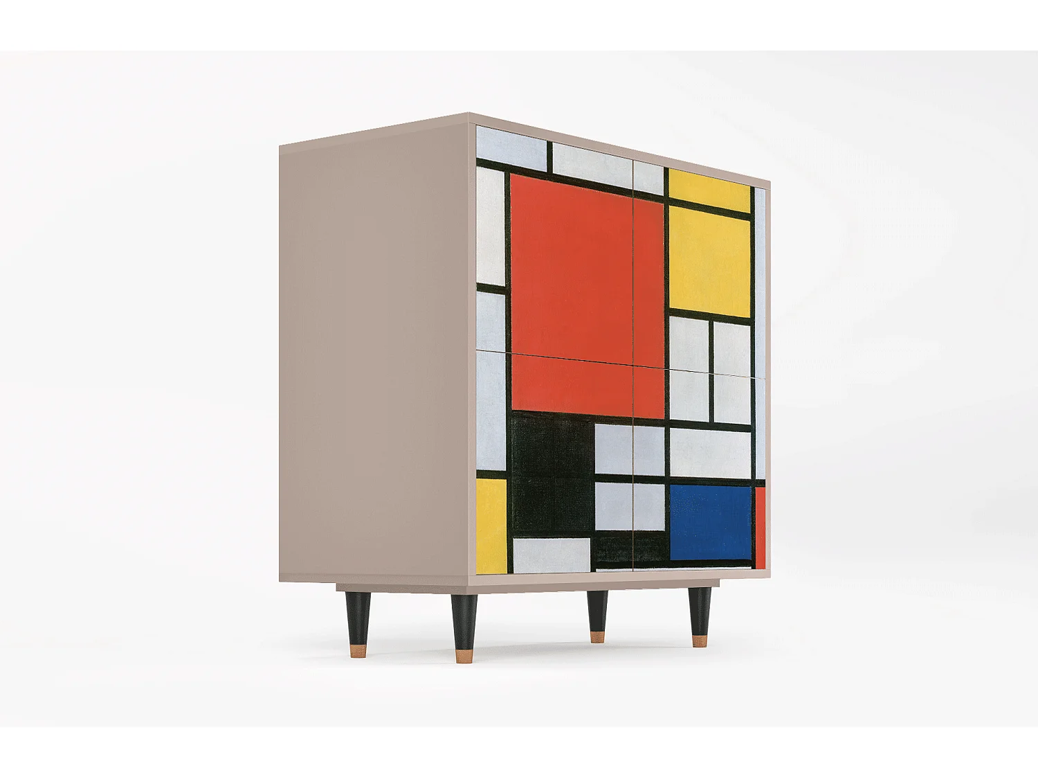 Aparador - 94x96x48 cm - BS3 - Composition, Latte